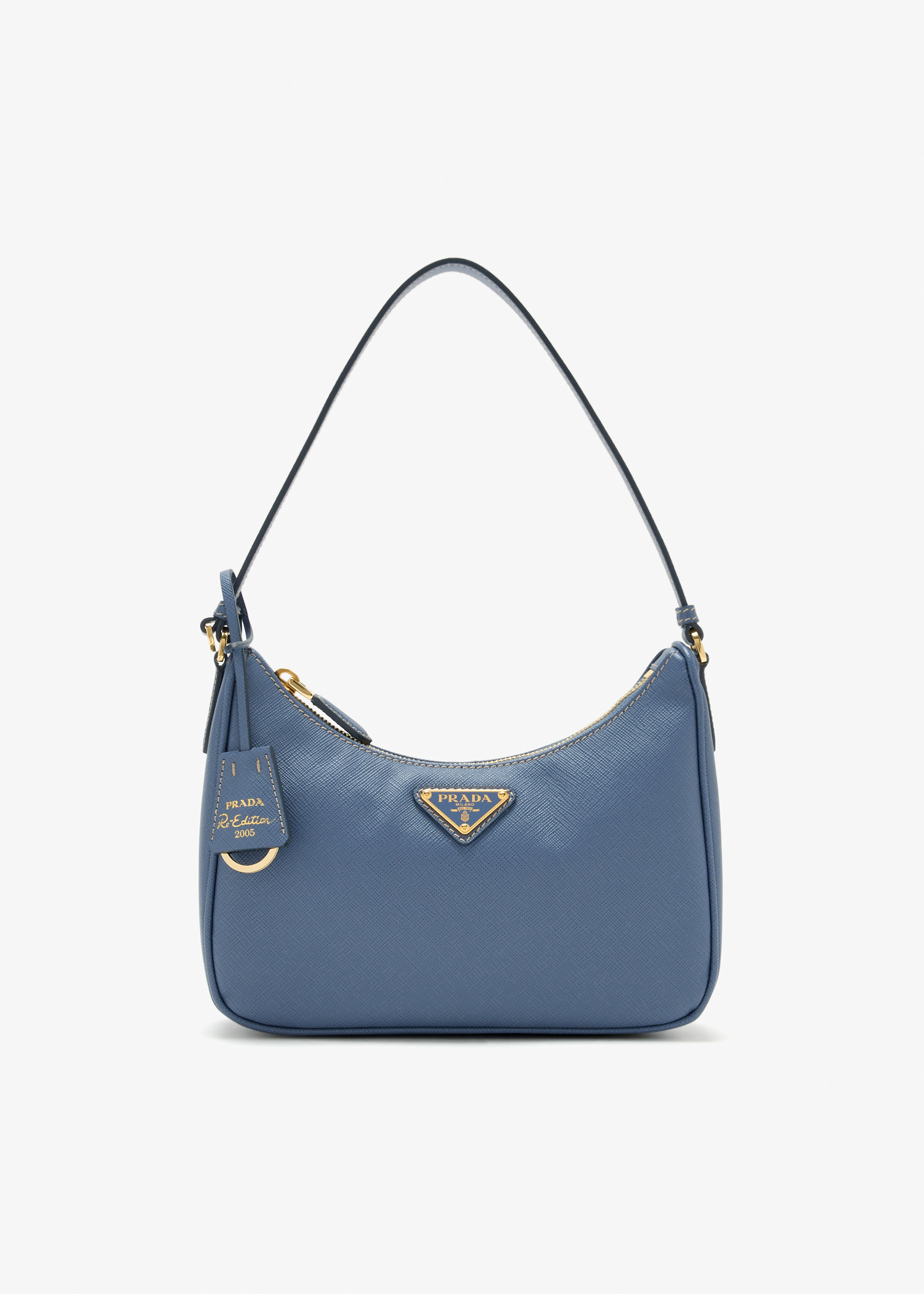 

Prada Re-Edition 2005 Saffiano leather mini bag, Blue