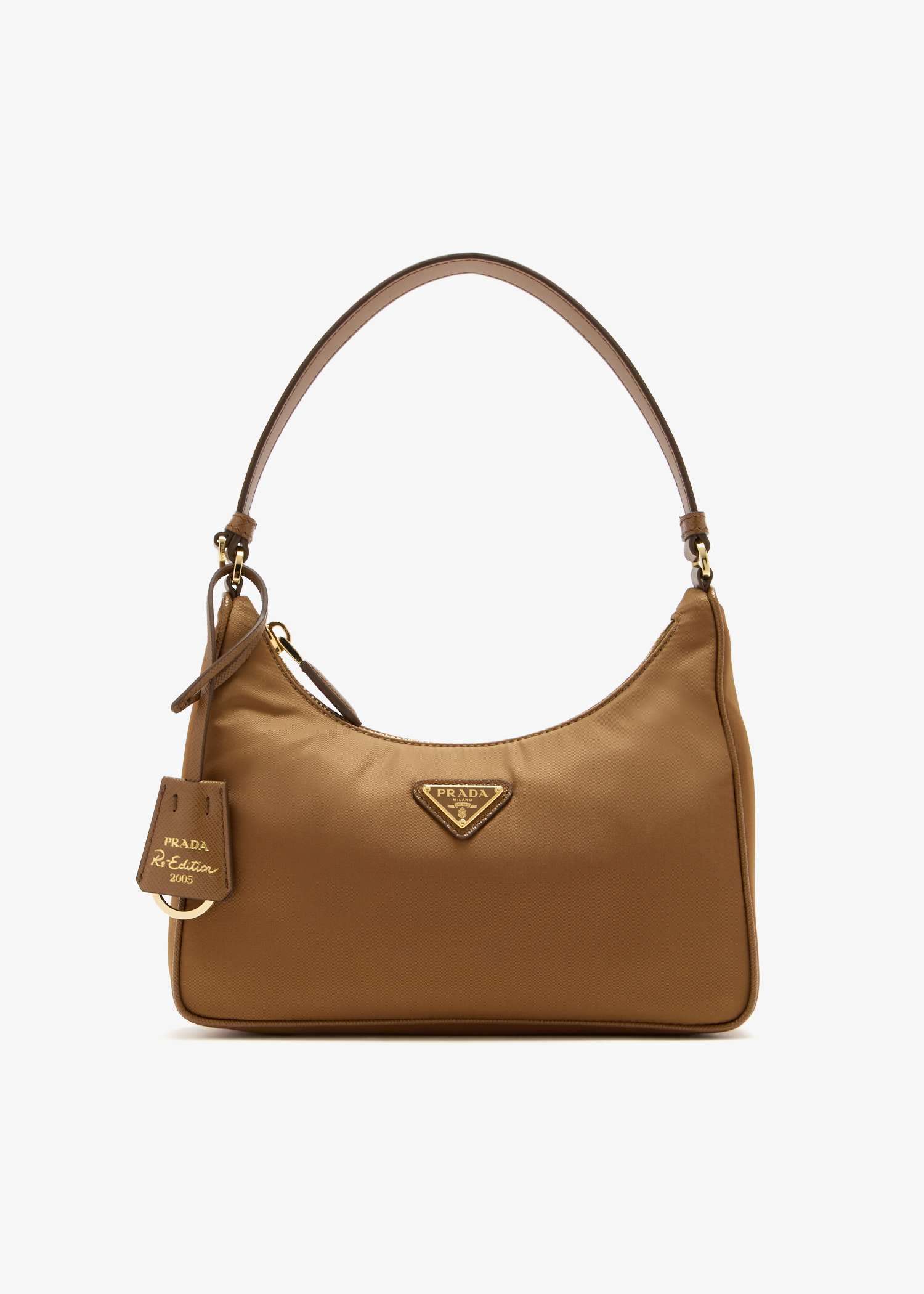 

Prada Re-Edition 2005 Re-Nylon and Saffiano mini bag, Brown