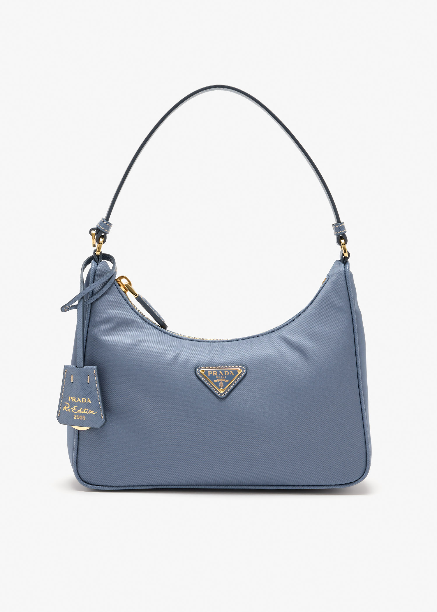 

Prada Re-Edition 2005 Re-Nylon and Saffiano mini bag, Blue