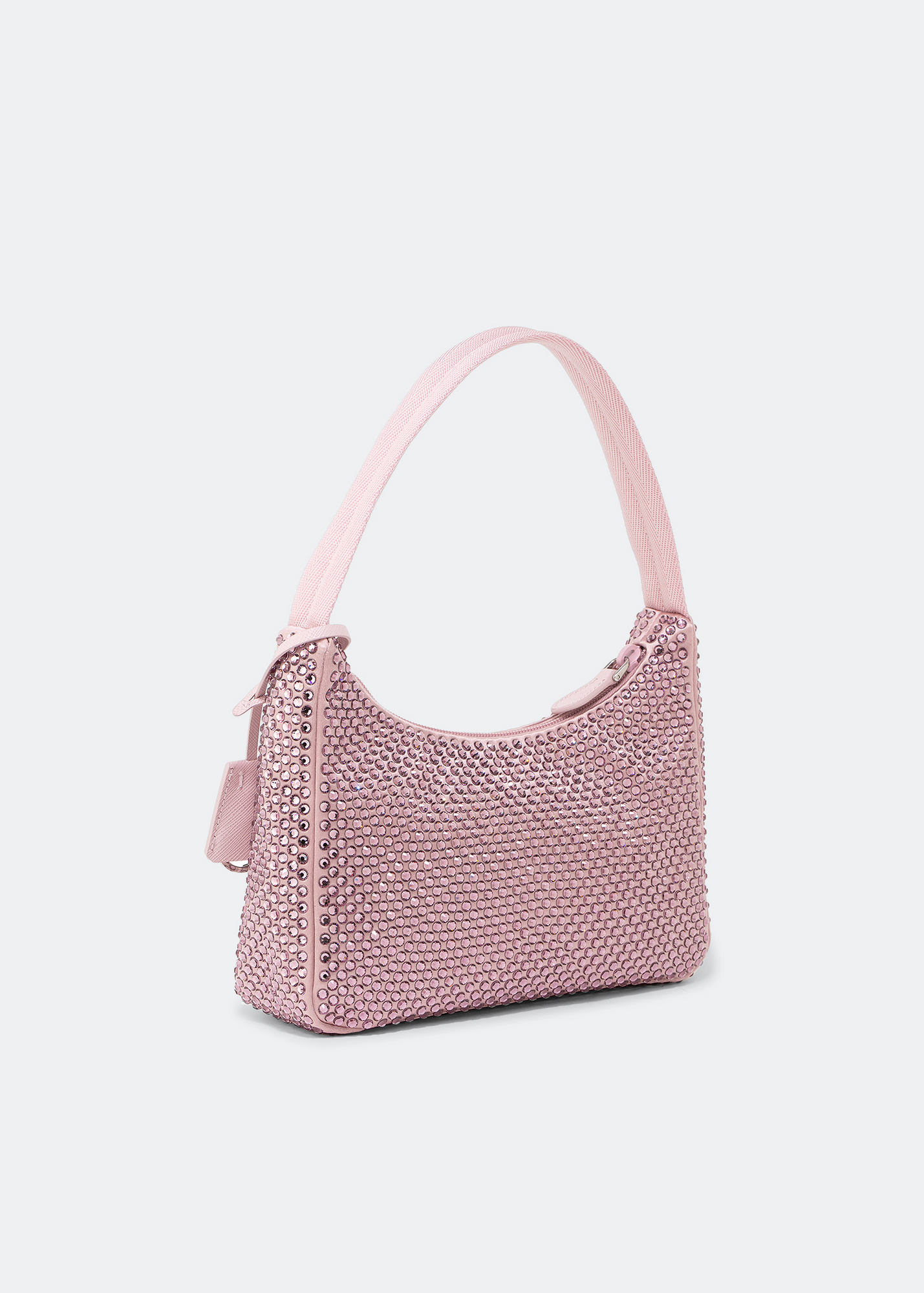 

Re-Edition crystal embellished shoulder bag, Pink