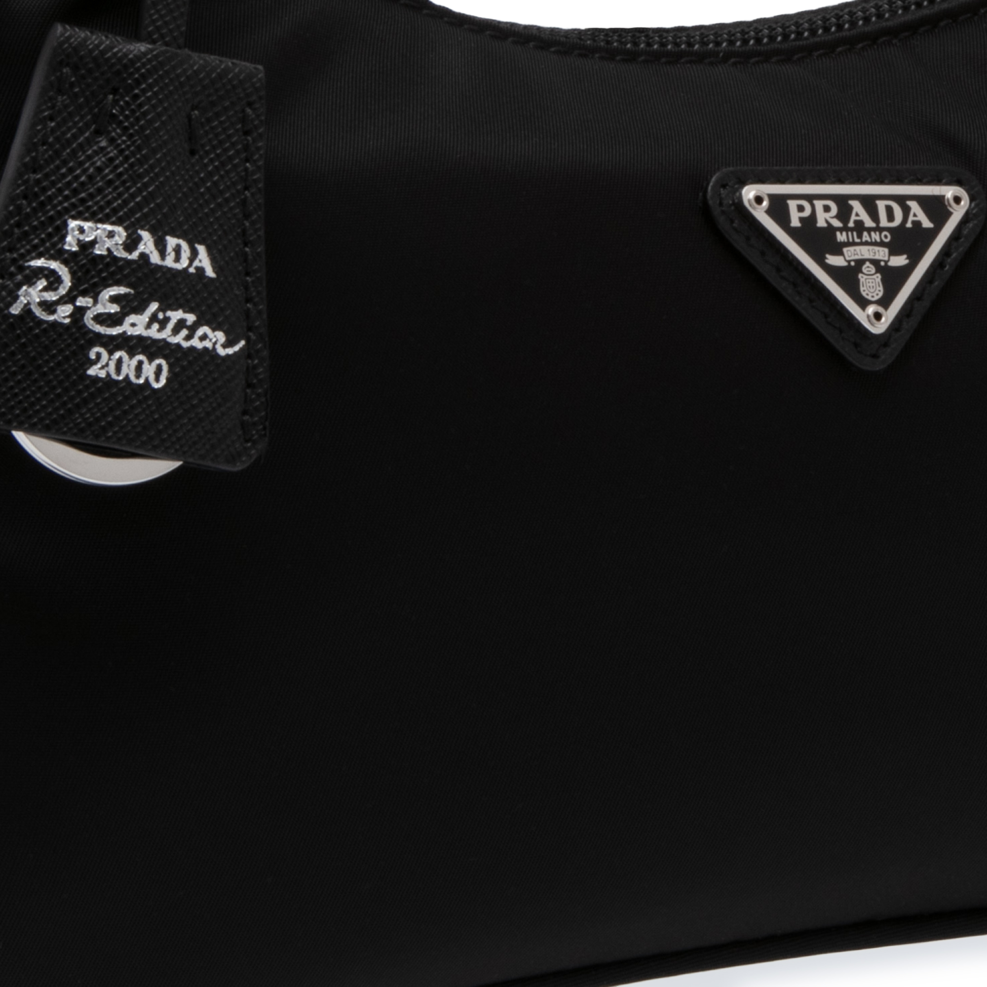 

Nylon mini bag, Black
