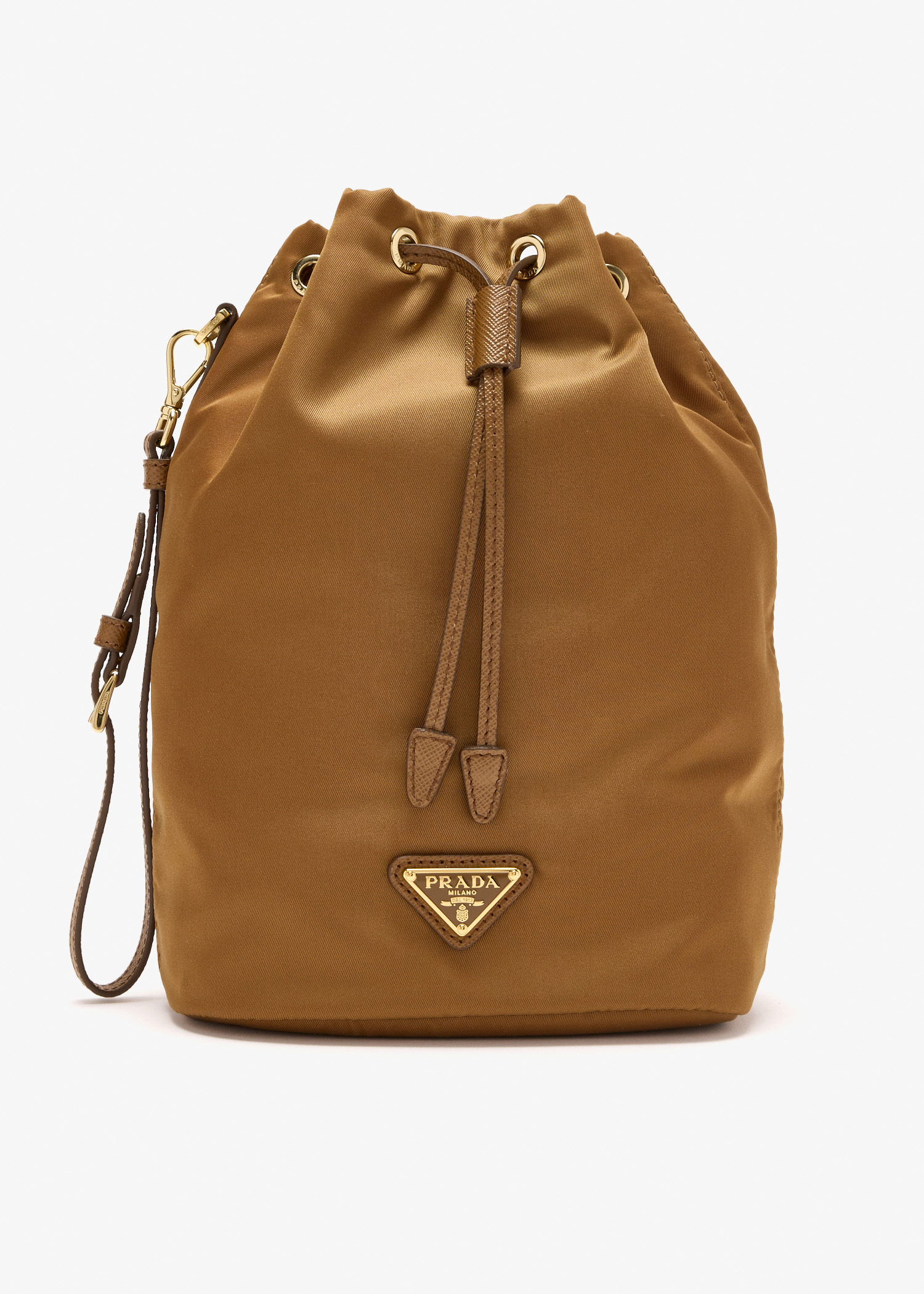 

Re-Nylon pouch, Brown