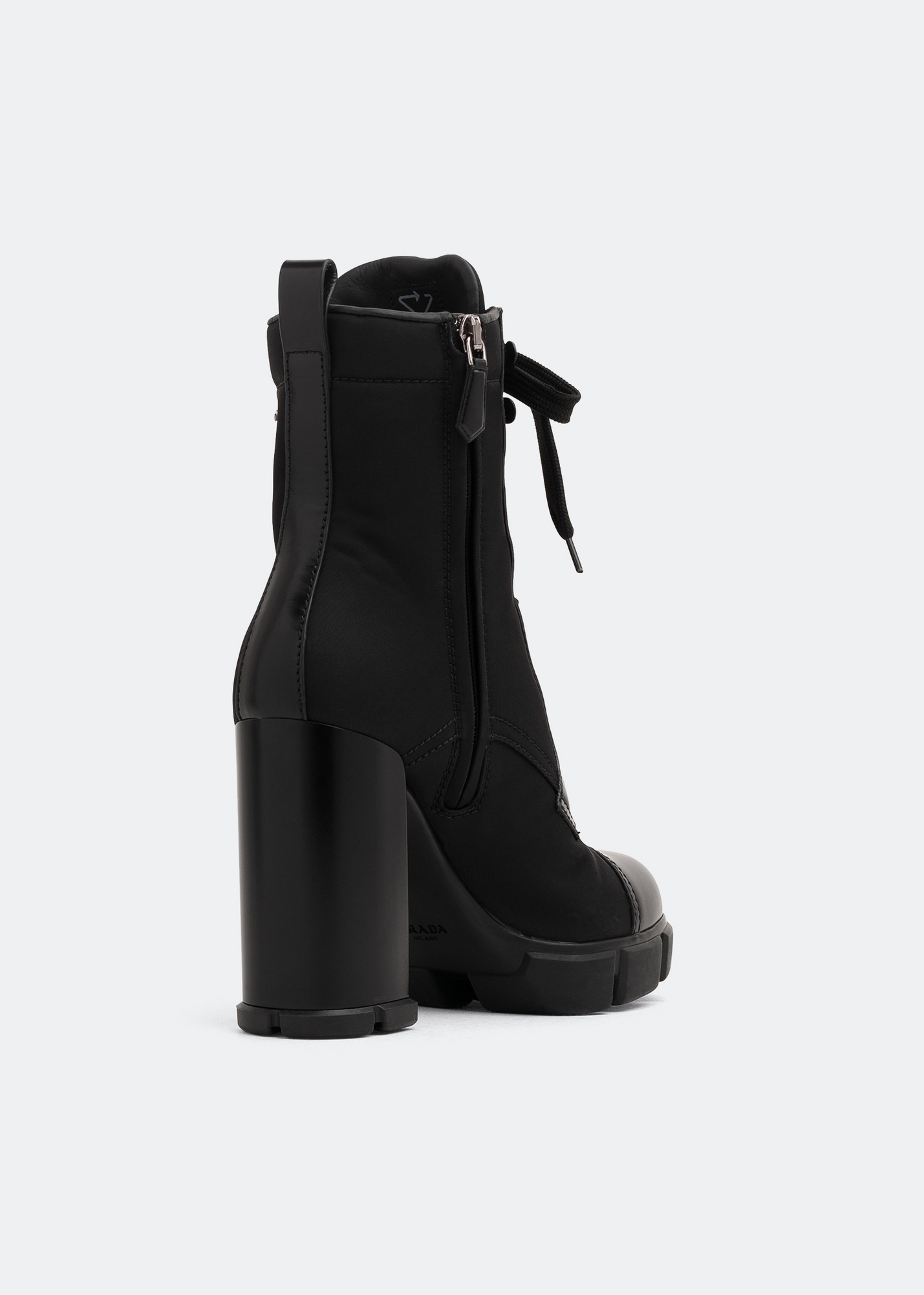 

Nylon booties, Black