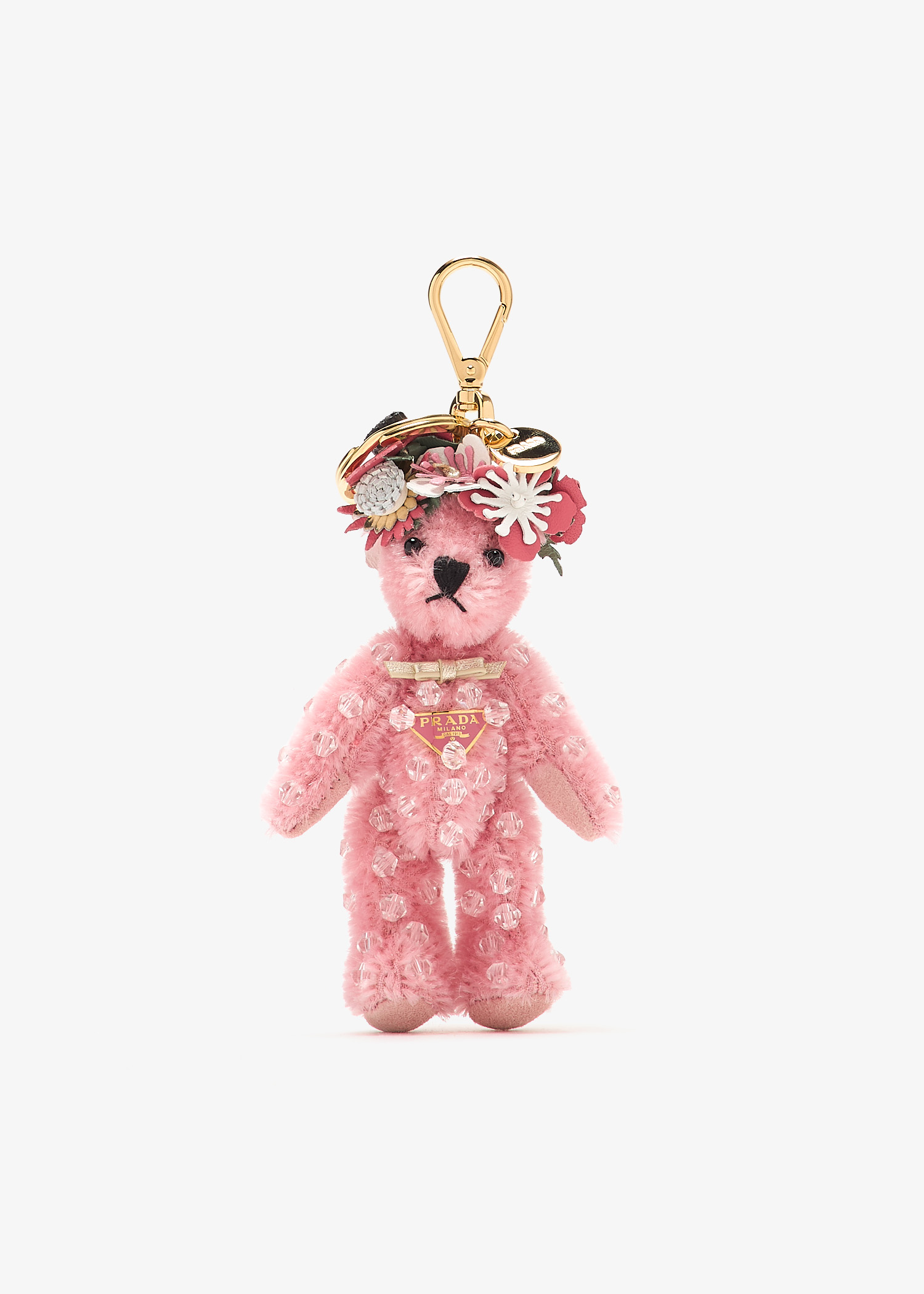 

Teddy bag charm, Pink