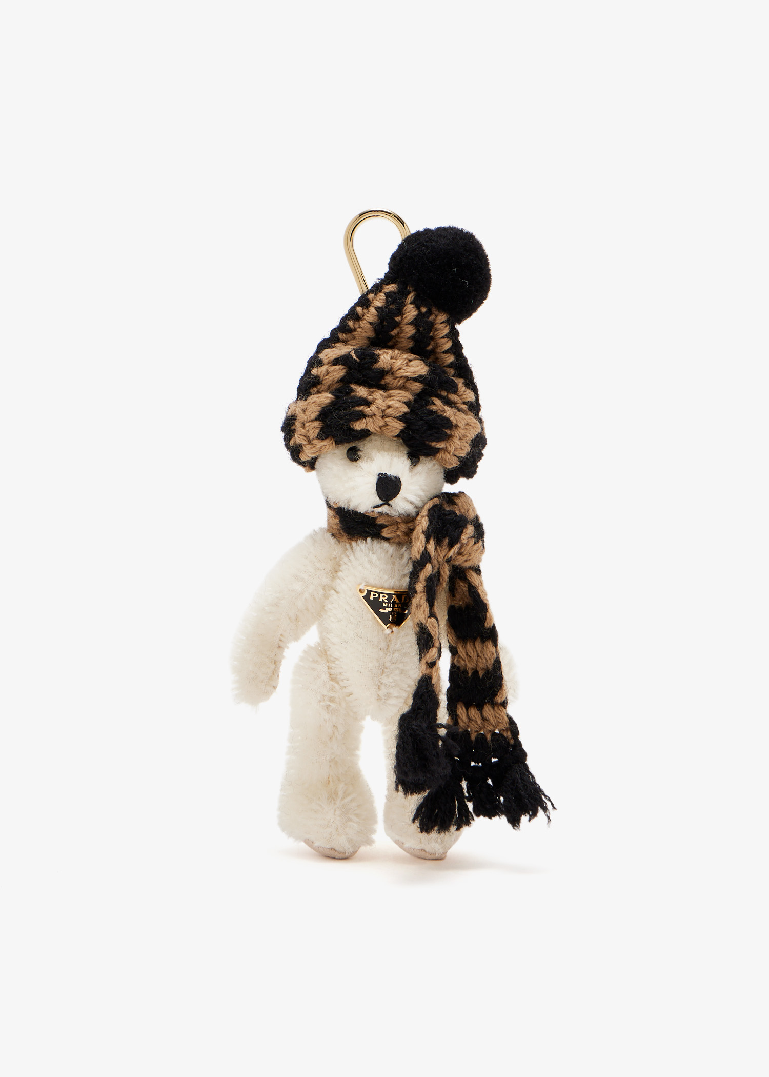 

Teddy bag charm, Cream
