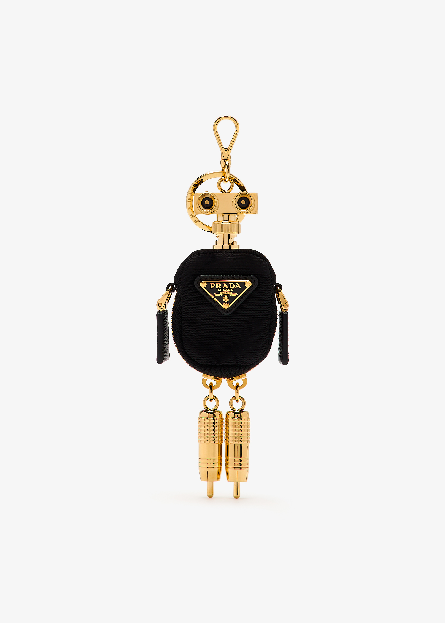 

Robot Re-Nylong bag charm, Black