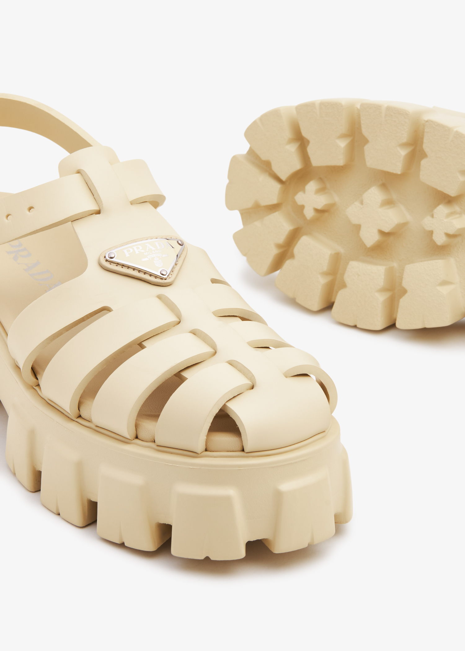 

Foam rubber sandals, Beige