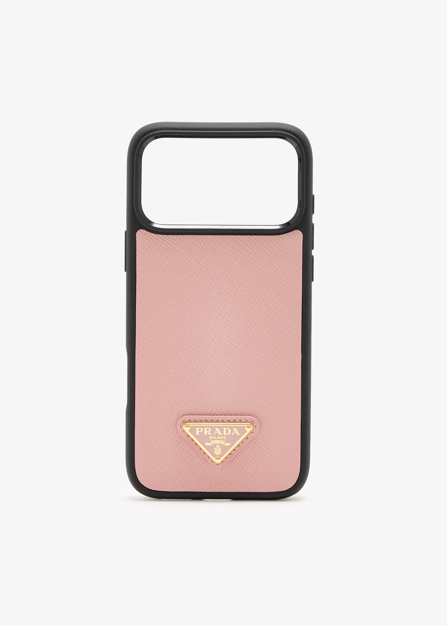 

Saffiano iPhone 17 Pro max phone case, Pink