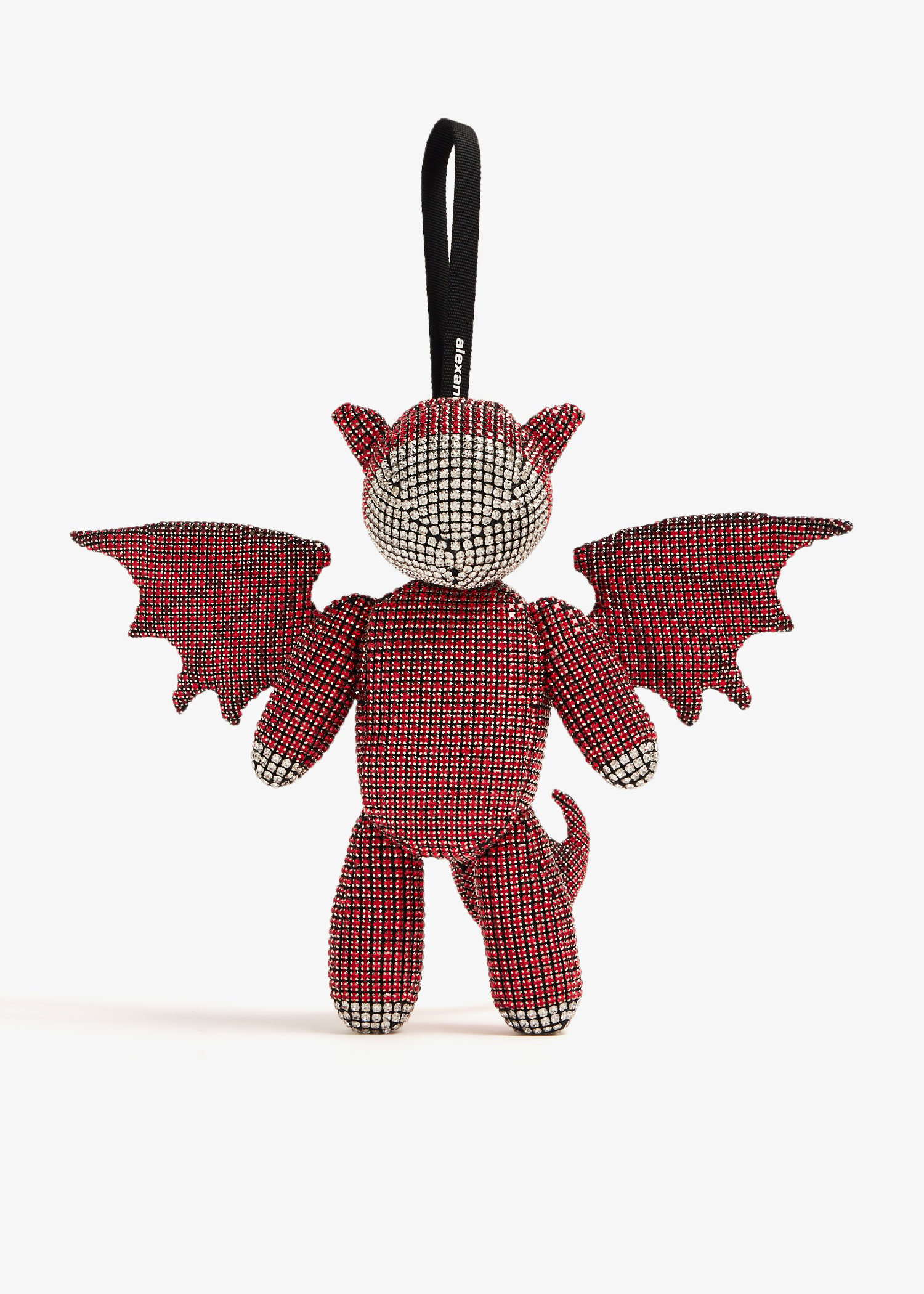 

Crystal mesh heiress dragon wristlet, Red