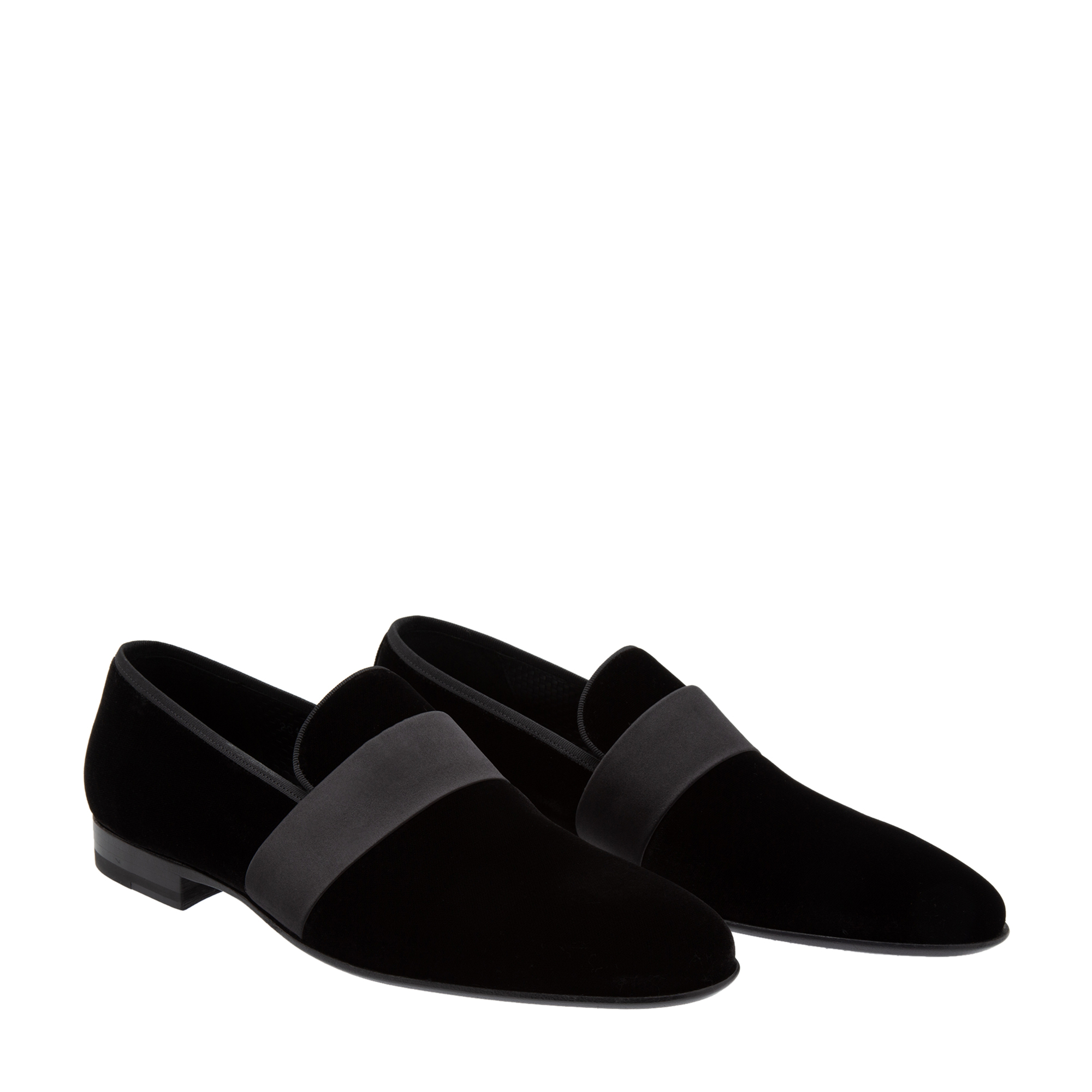 

Suede loafers, Black