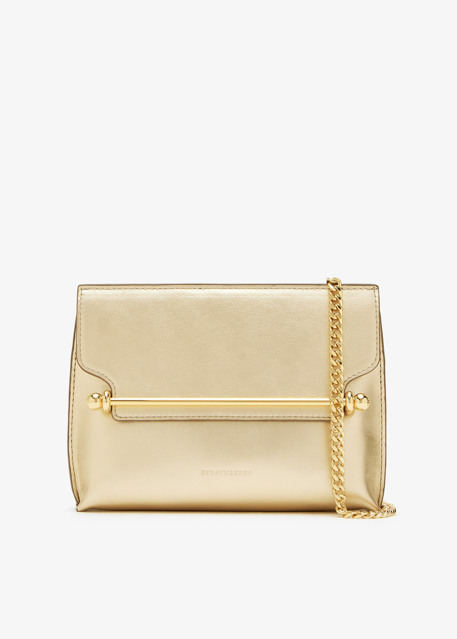 

Mini Stylist clutch, Gold