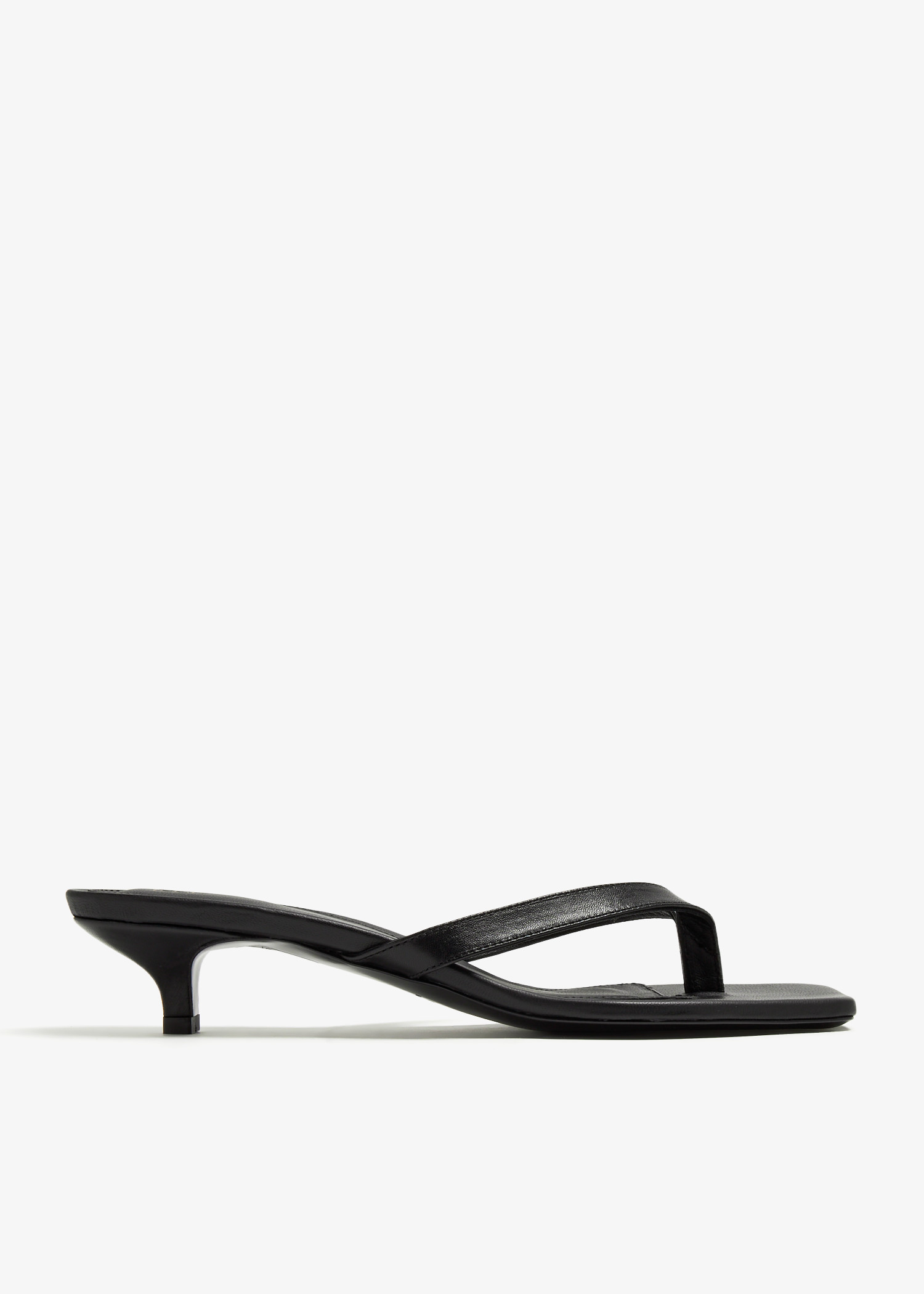 

The Flip-Flop heel sandals, Black
