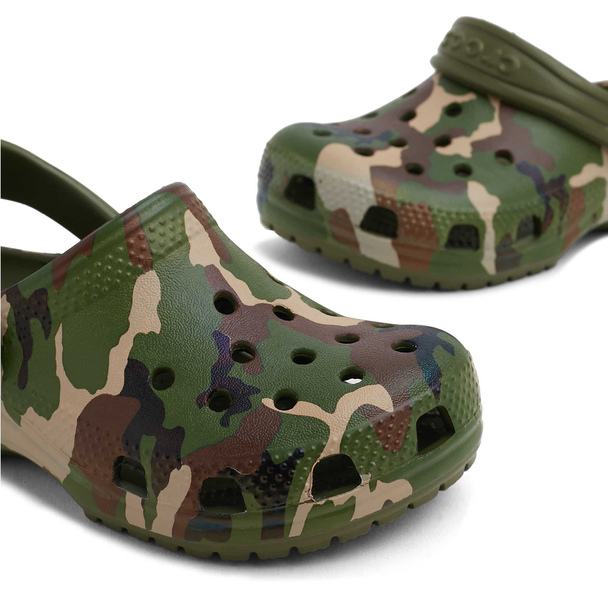 

Classic camo clogs, Green