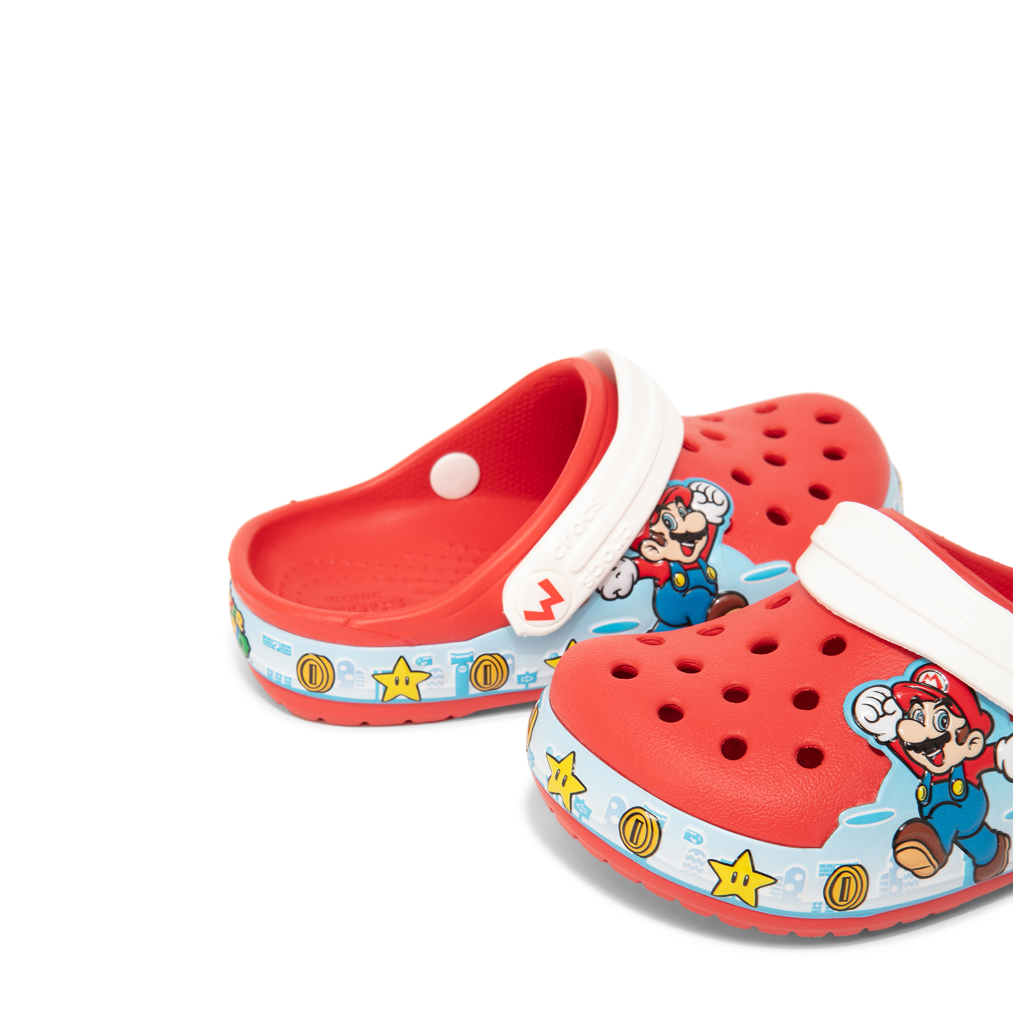 

Fun Lab Super Mario clogs, Multi-coloured
