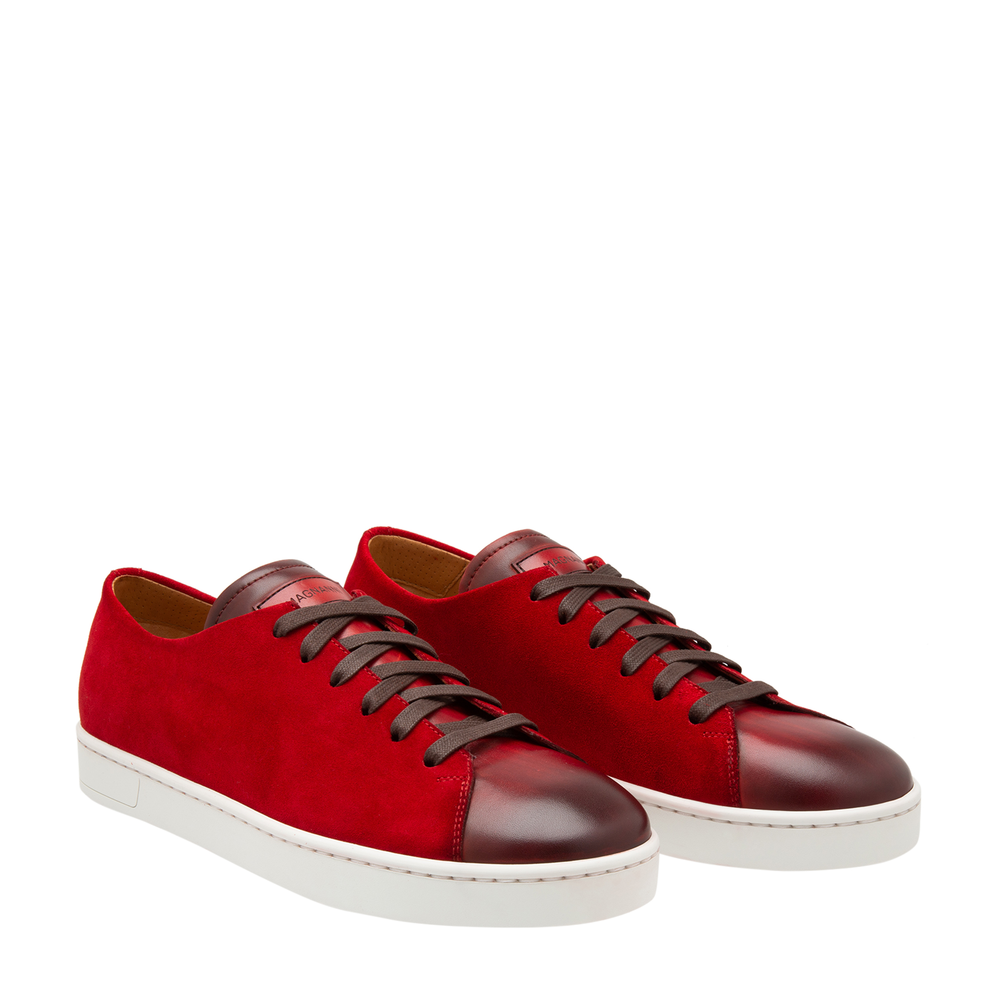 

Suede sneakers, Red