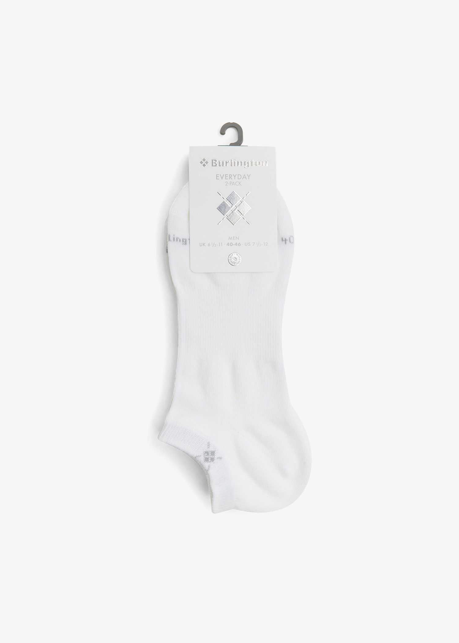 

Everyday sneaker socks, White