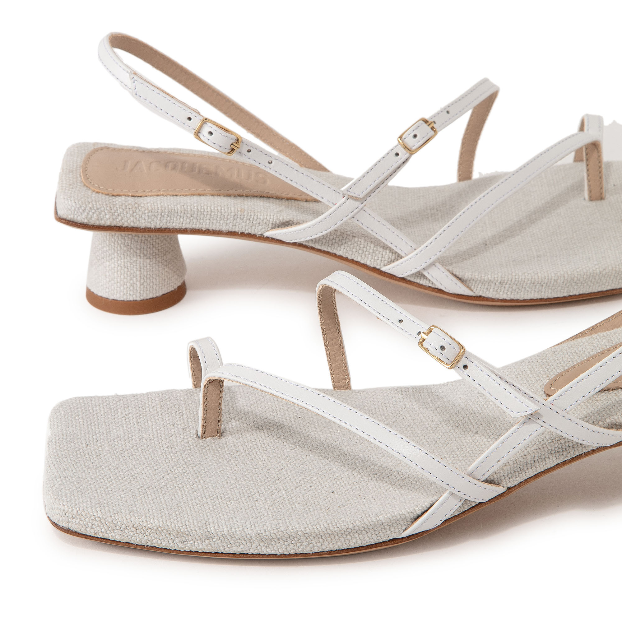 

Les sandales Basgia sandals, White