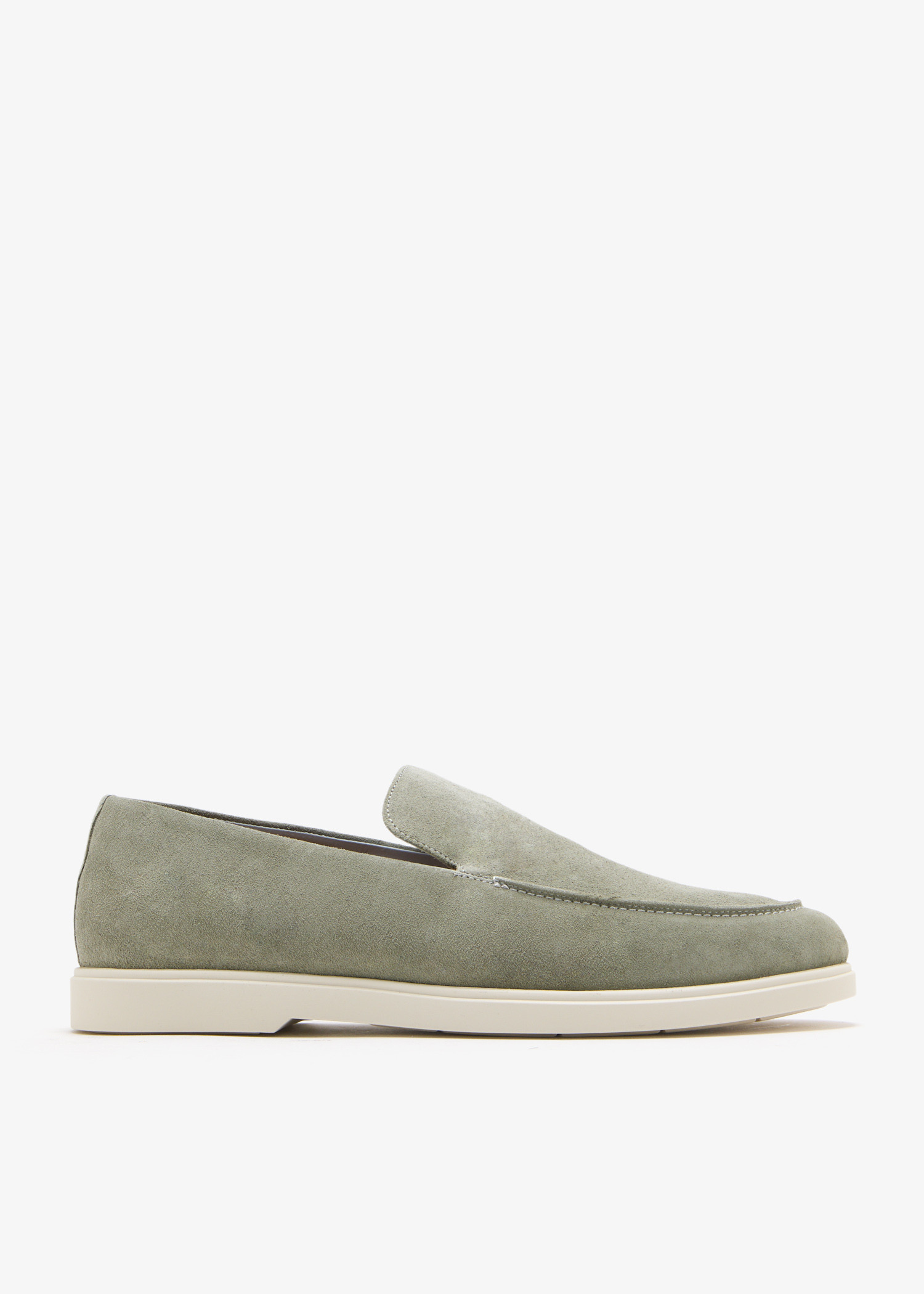 

Miguel suede loafers, Green