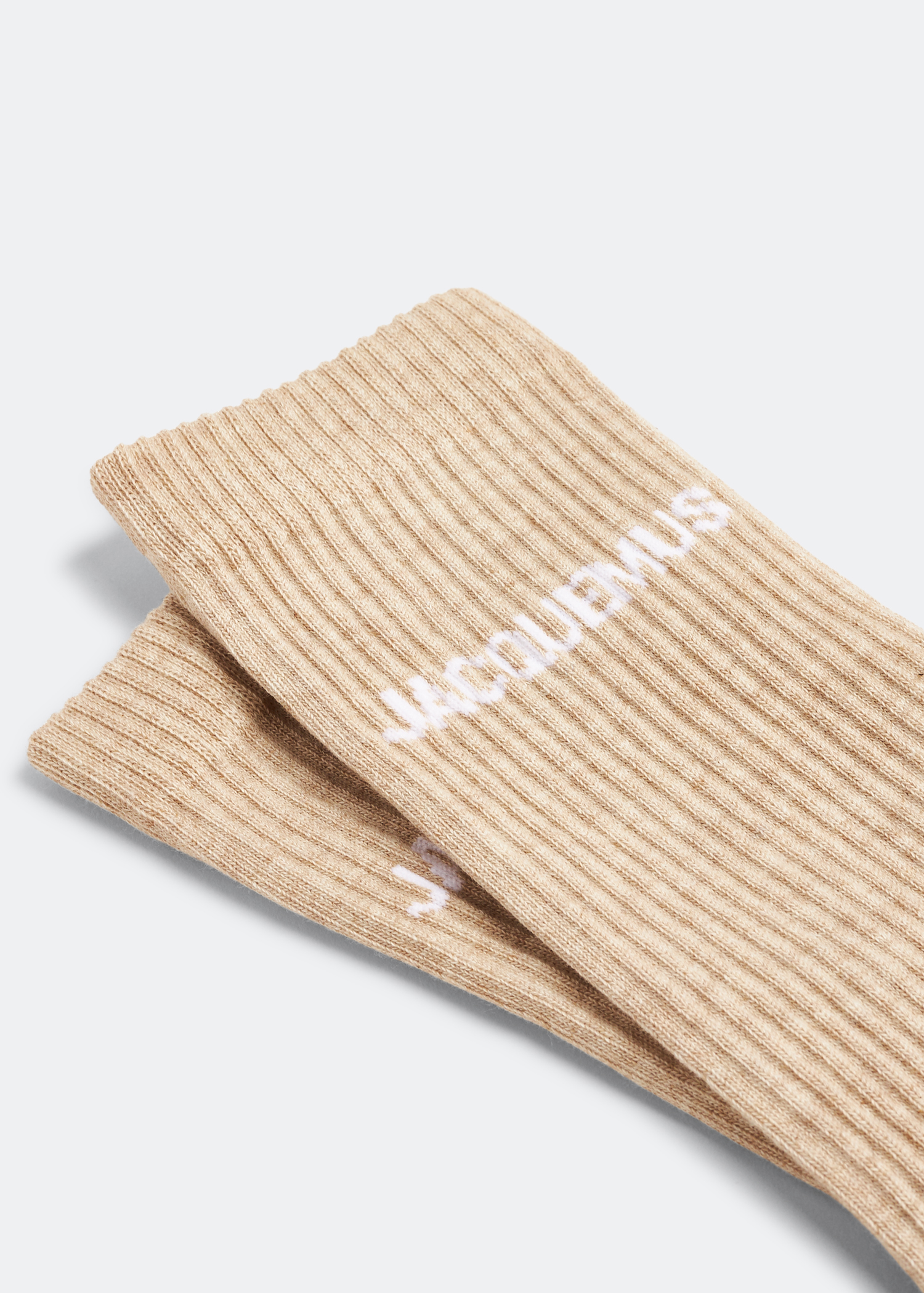 

Les Chaussettes Jacquemus socks, Beige