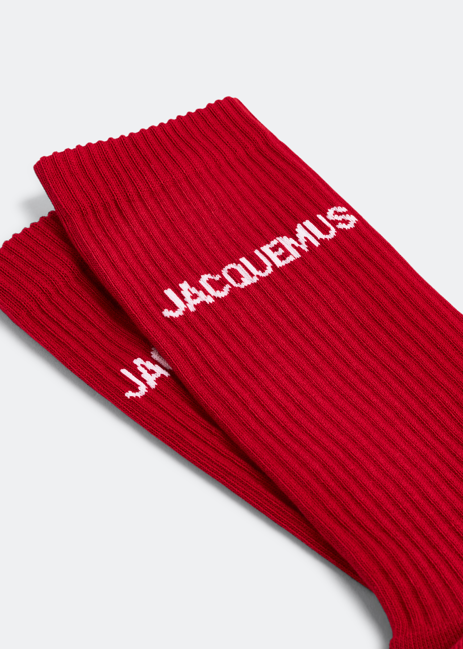 

Les Chaussettes Jacquemus socks, Red