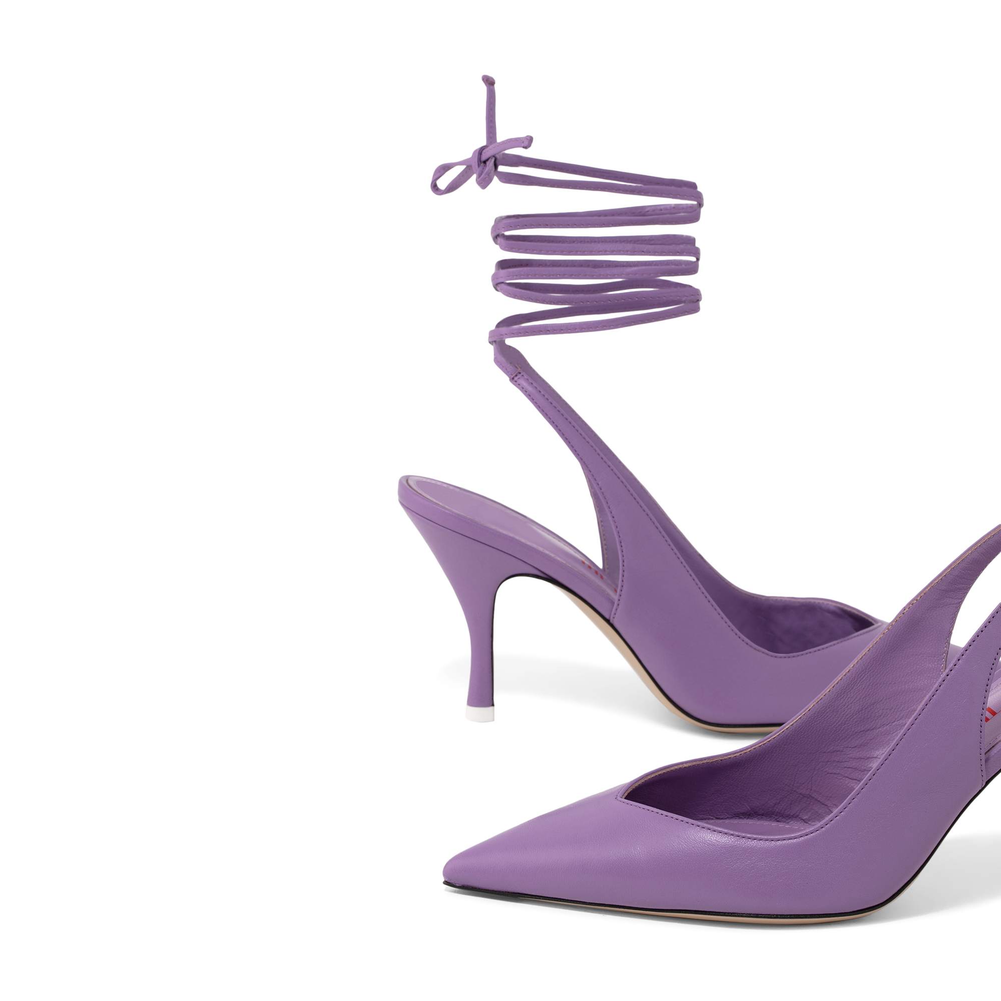 

Venus leather pumps, Purple