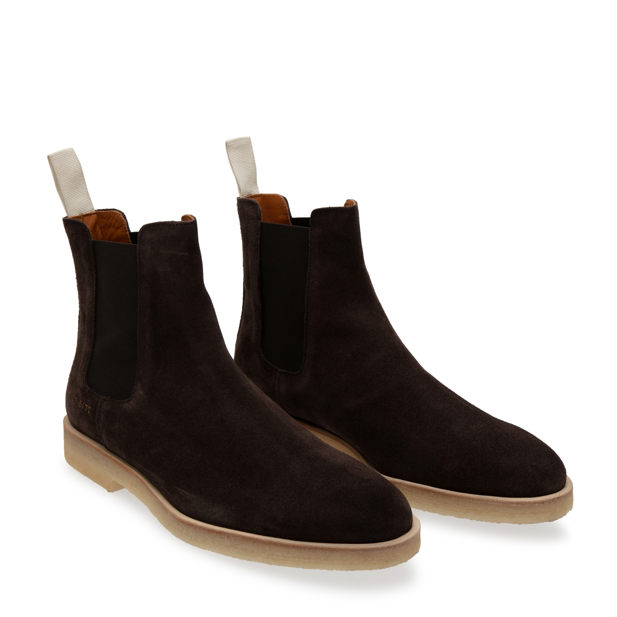 

Suede Chelsea boots, Brown