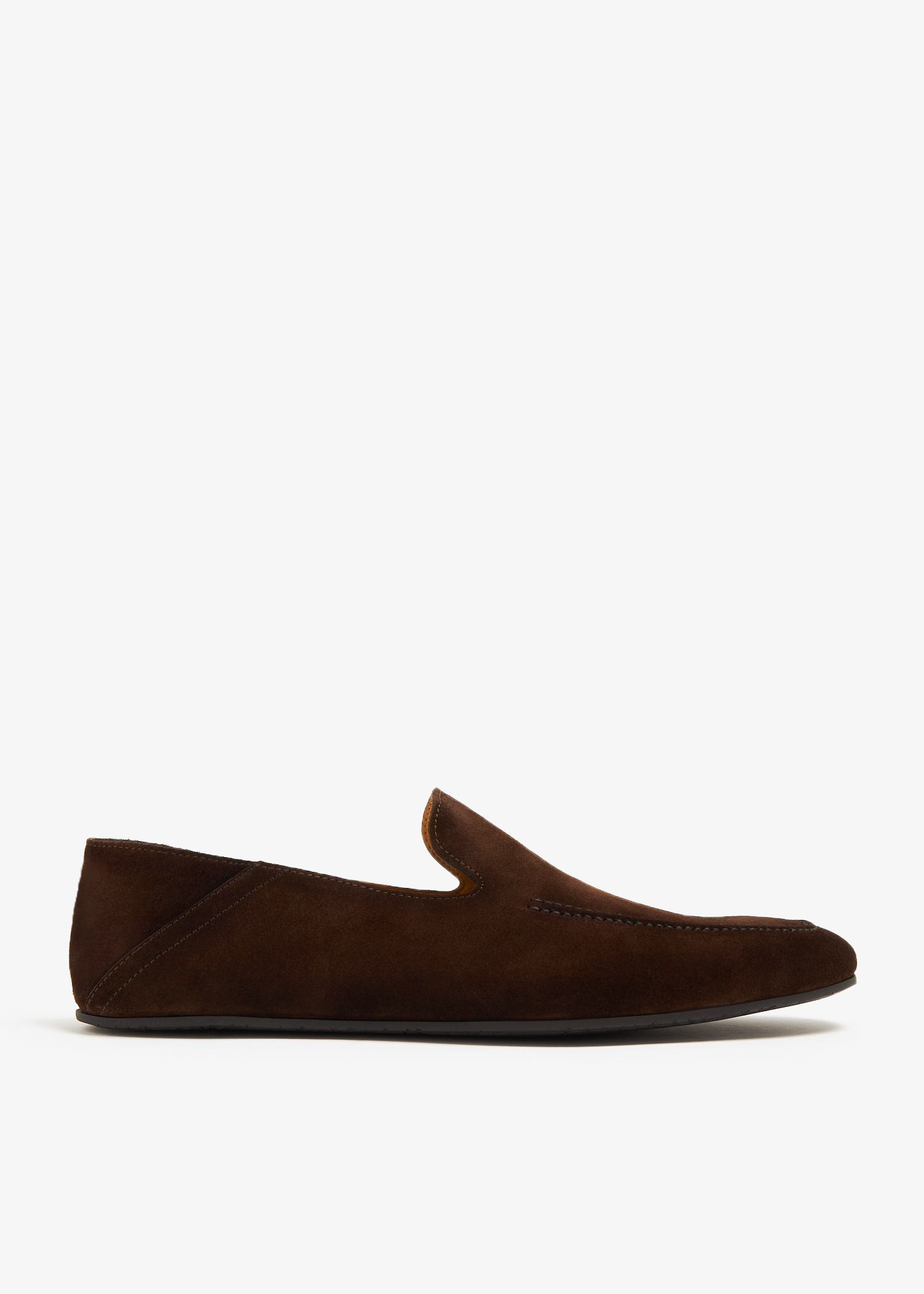 

Suede slippers, Brown