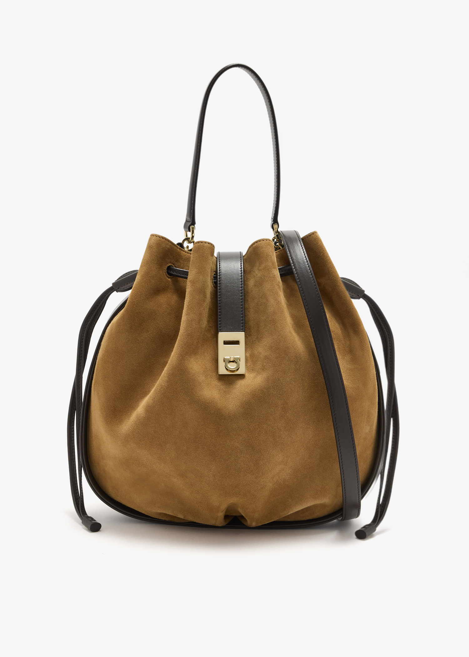 

Hug bucket bag, Brown