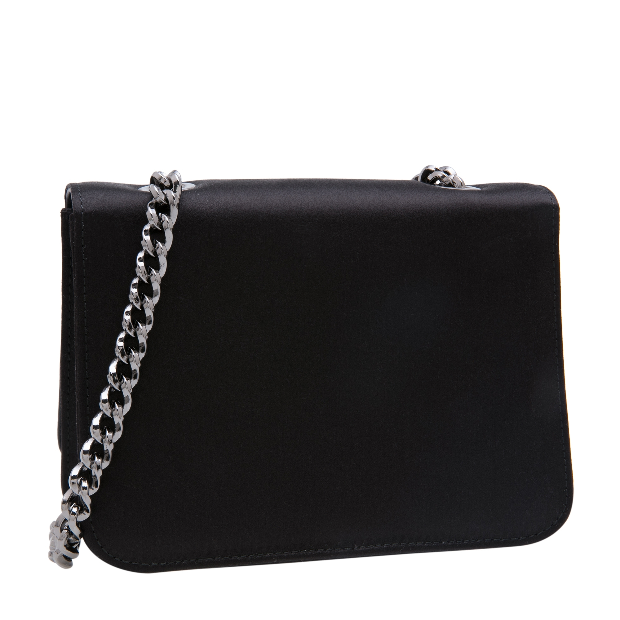

Crystal shoulder bag, Black
