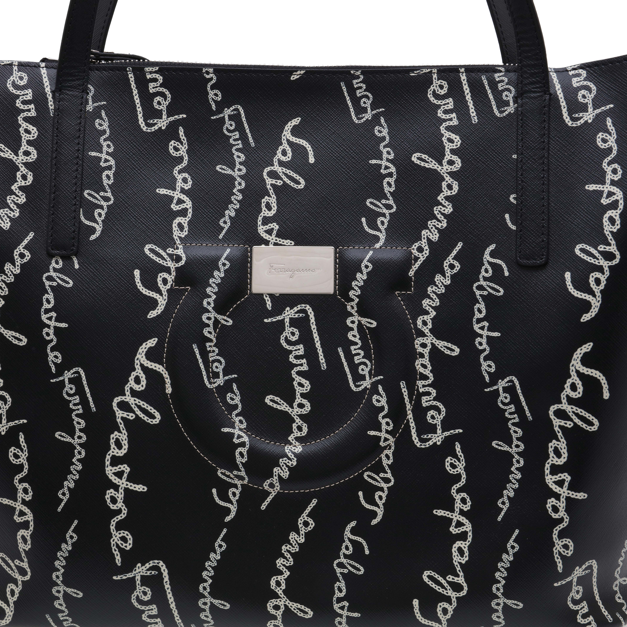 

Gancini tote bag, Black