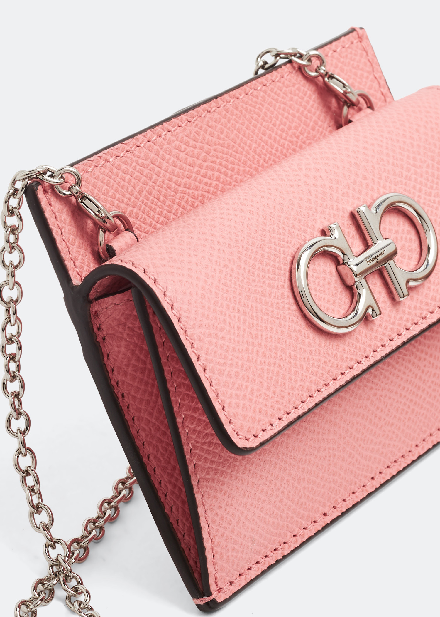 

Gancini credit card holder, Pink