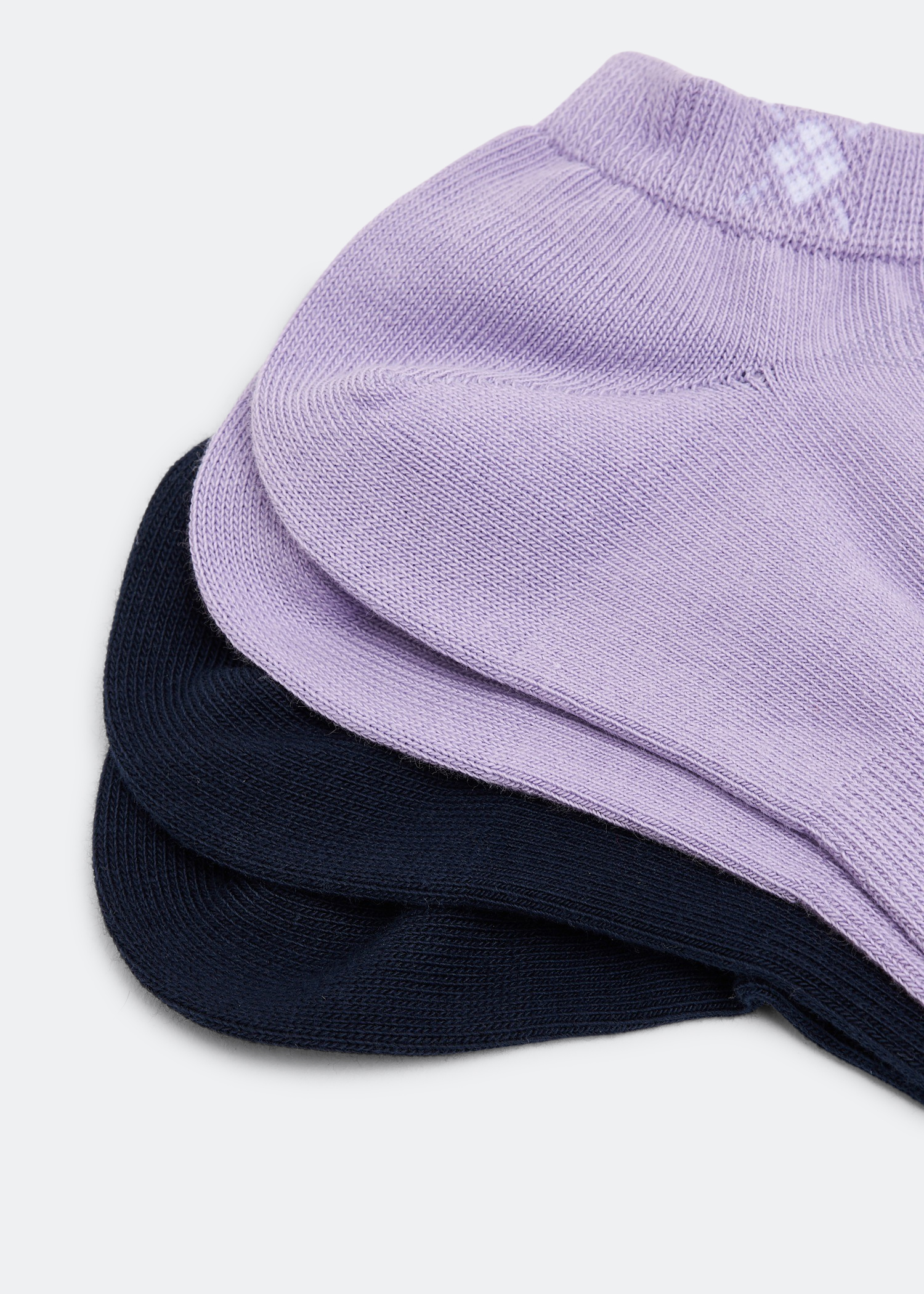 

Everyday 2-pack sneaker socks, Purple