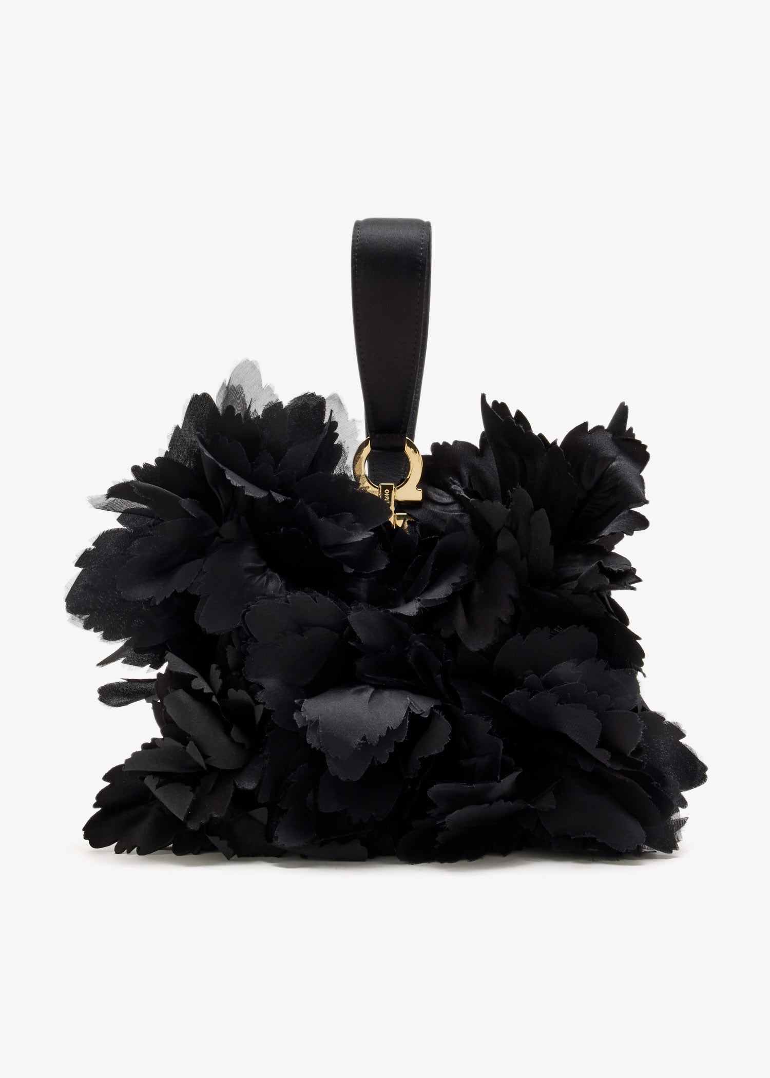 

Mini Floral clutch, Black