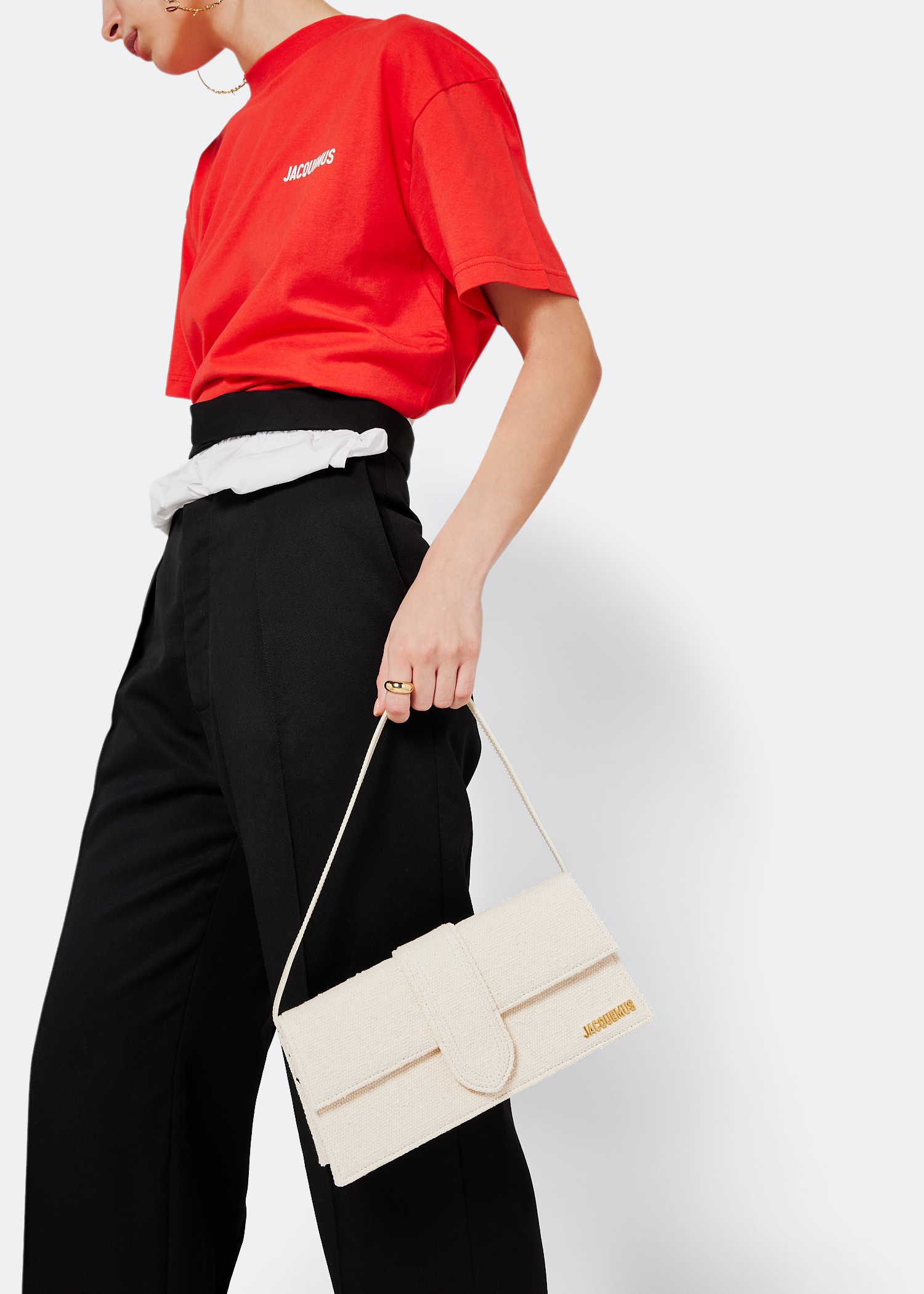 

Le Bambino long bag, White