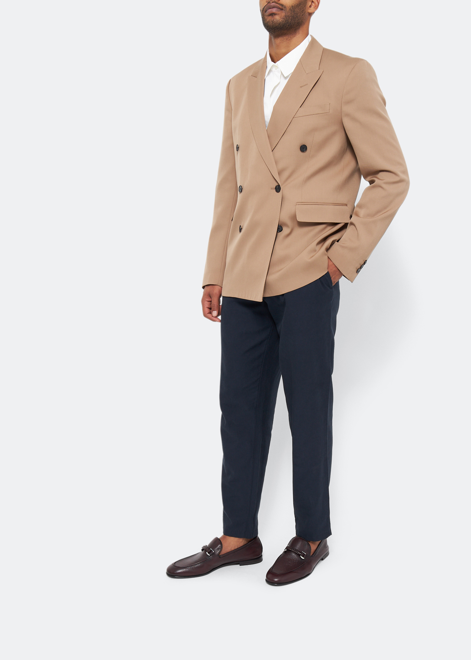 

Leather loafers, Brown