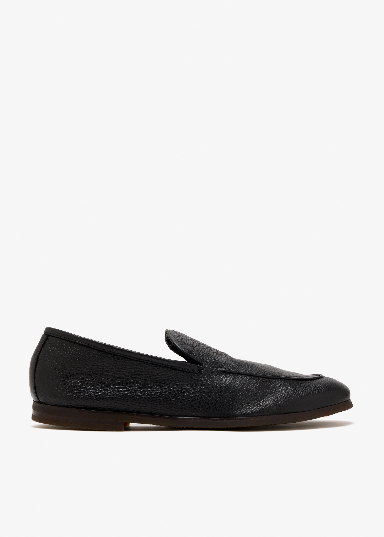 

Dune leather loafers, Black