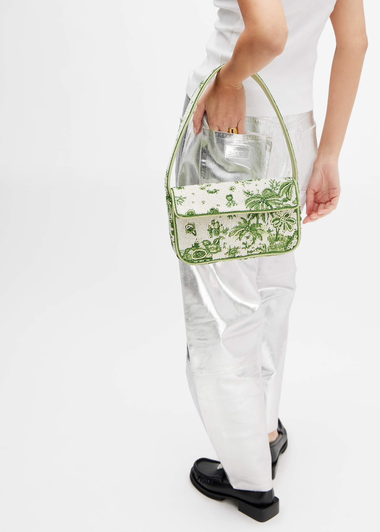 

Tommy shoulder bag, Green