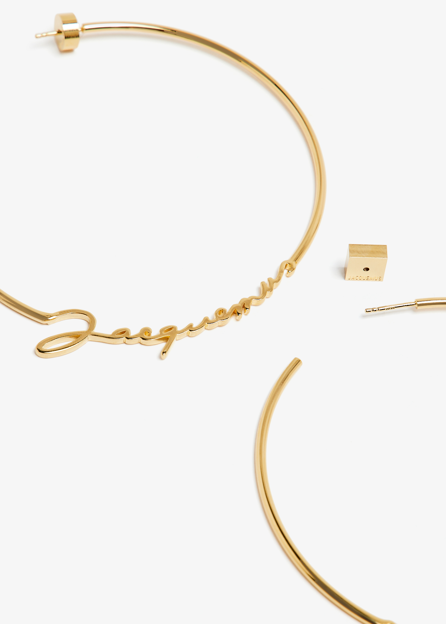 

Les Créoles Jacquemus earrings, Gold