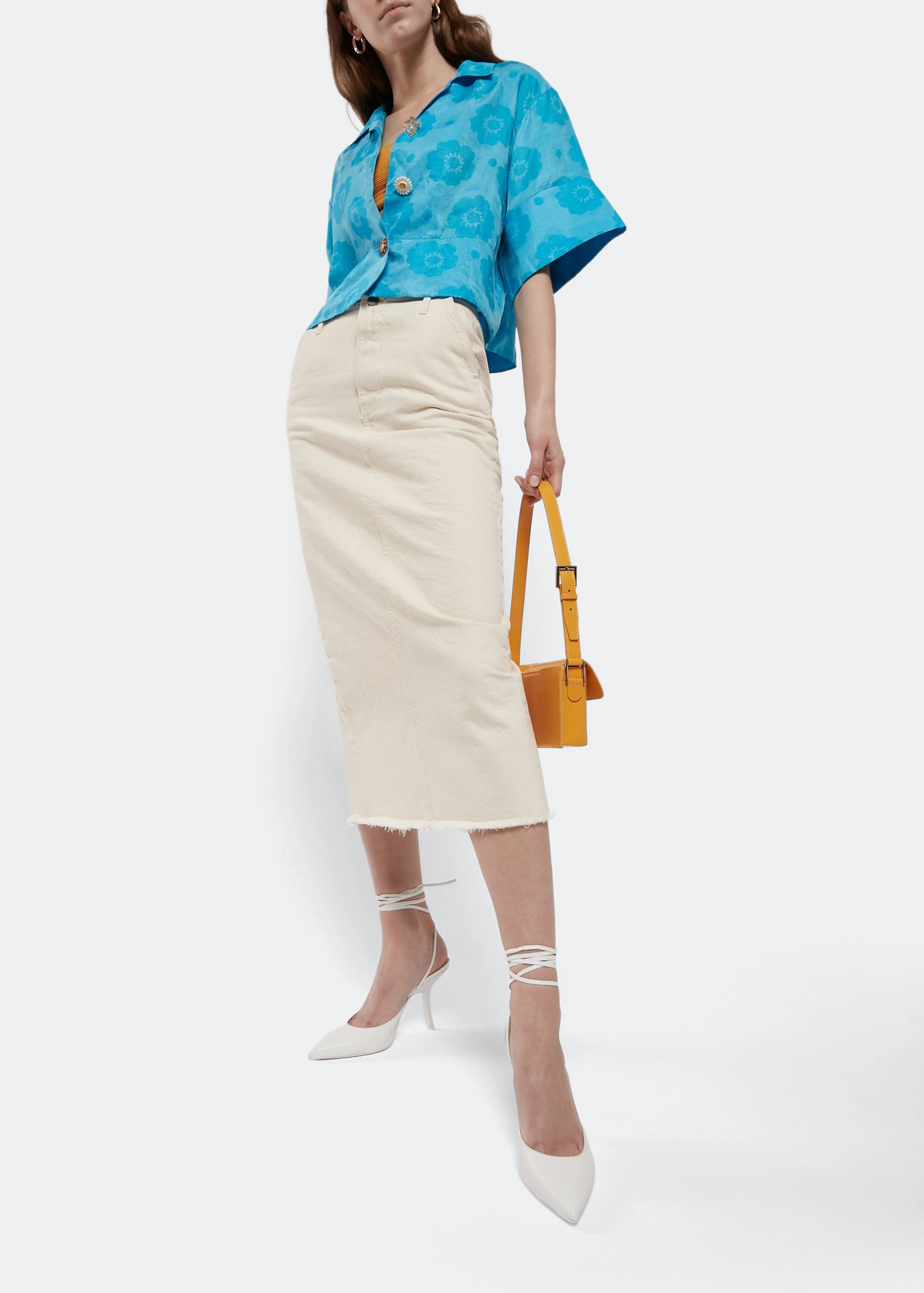 

Jen pumps, White