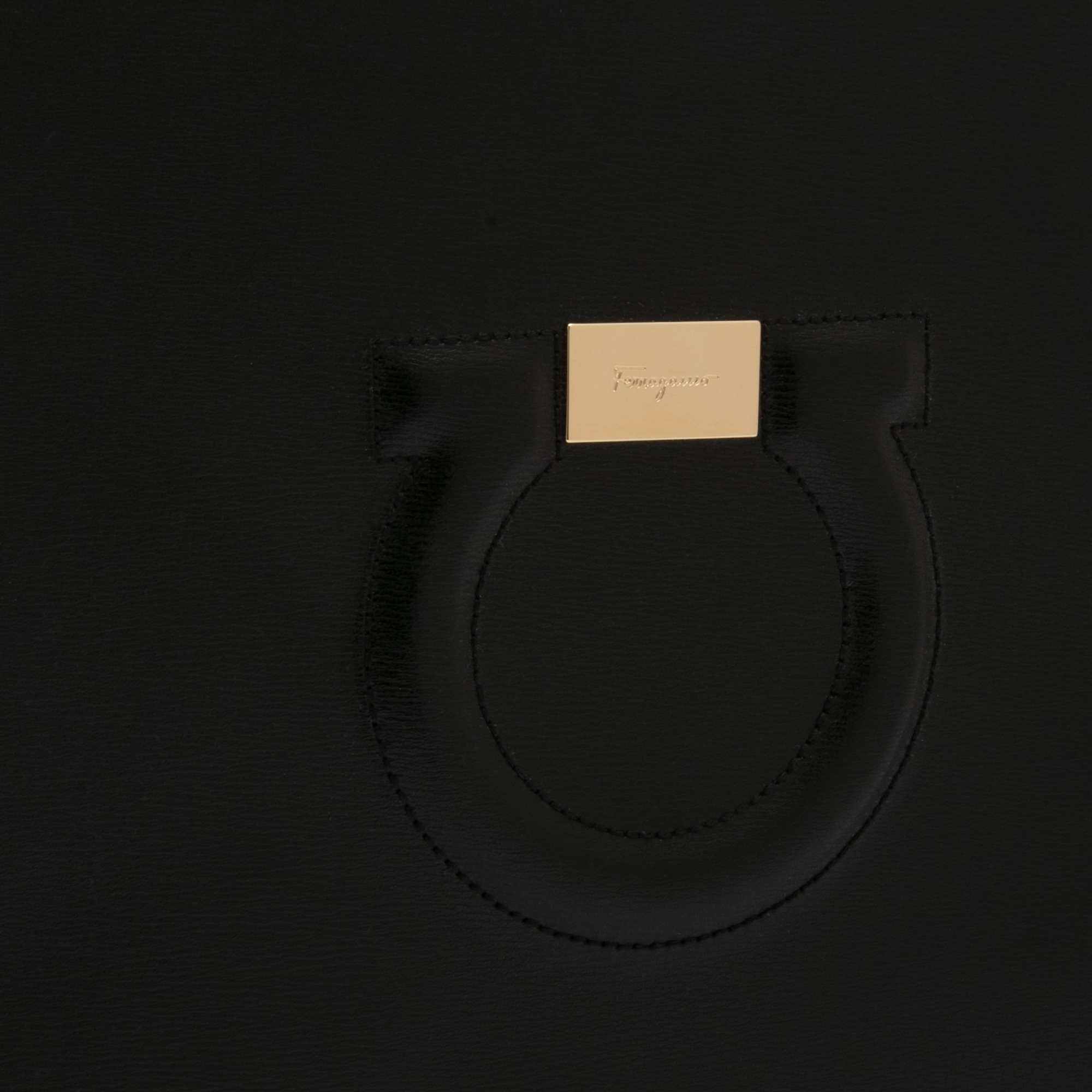 

Gancini pouch, Black