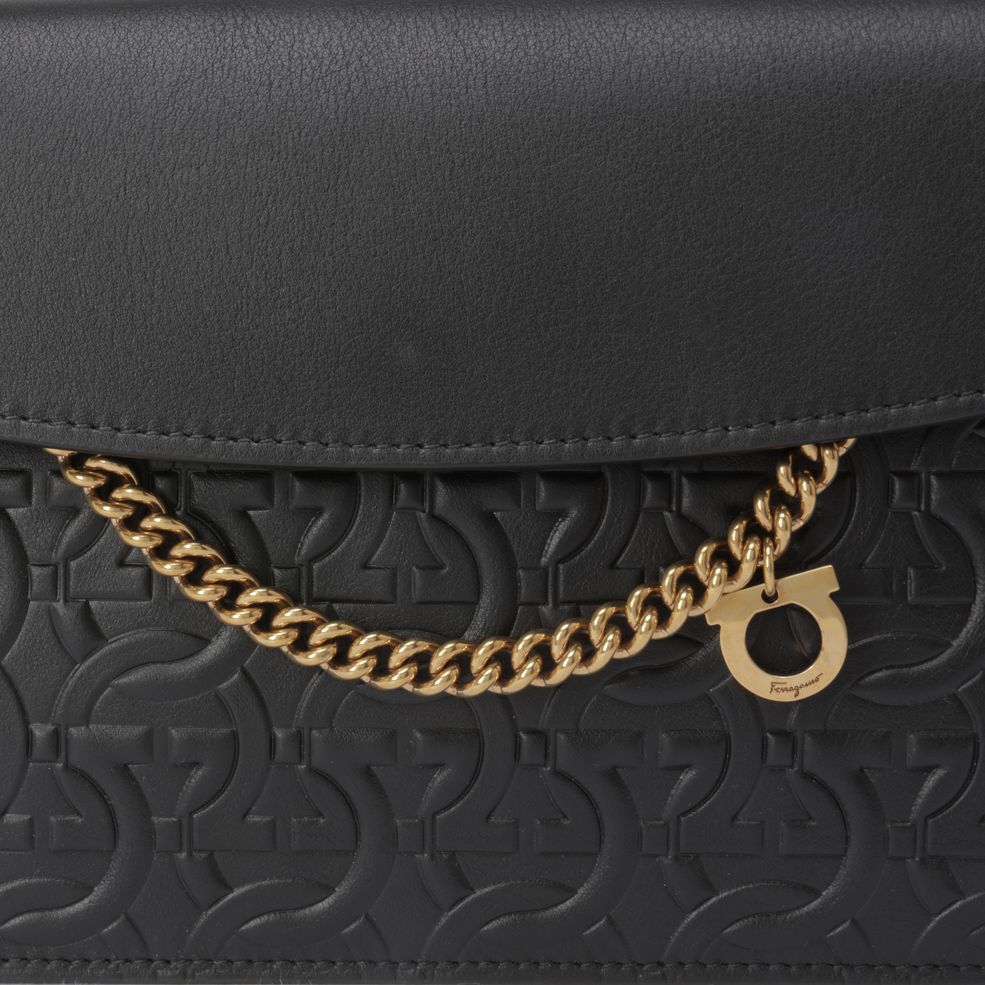 

Gancini mini bag, Black