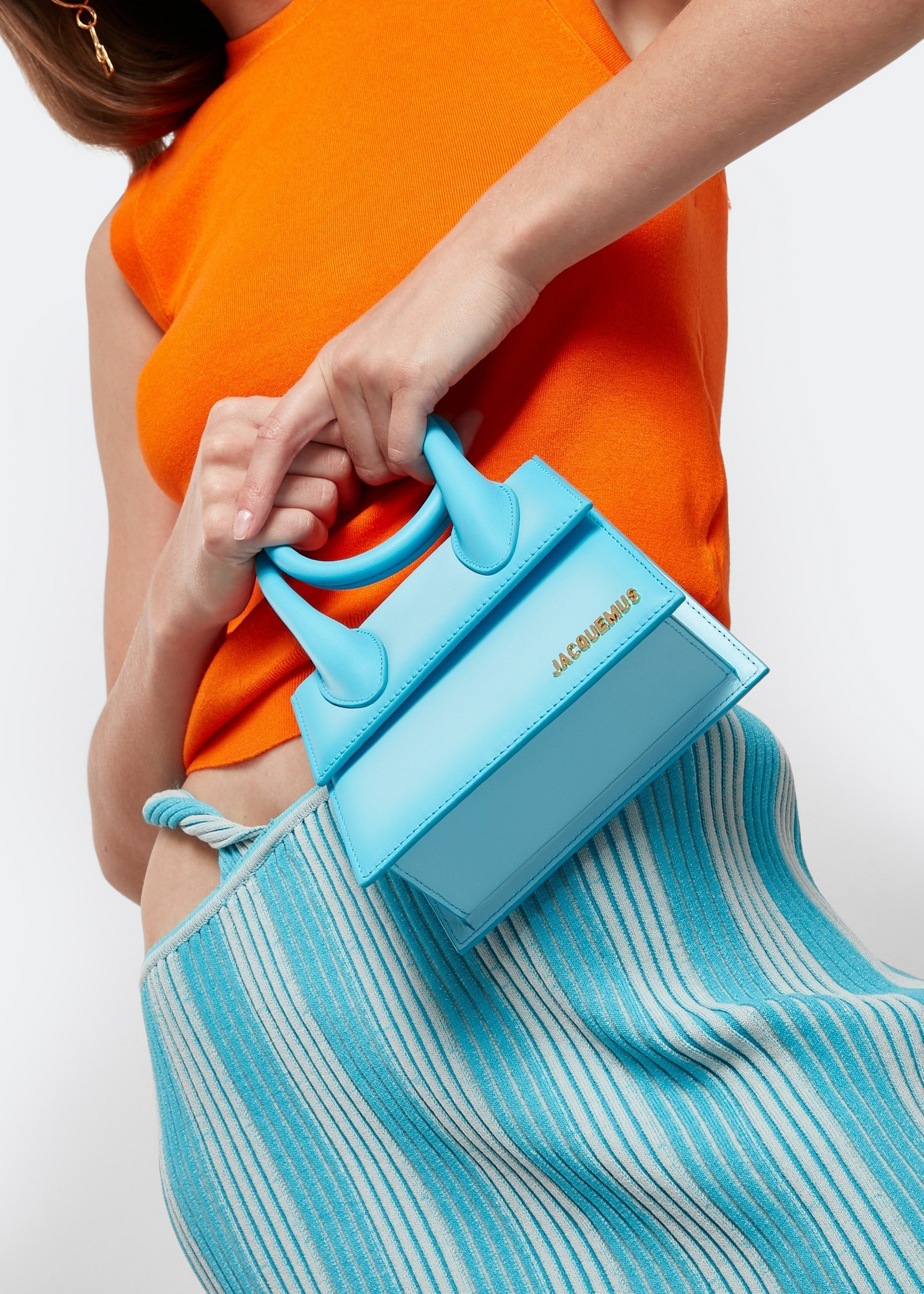 

Le Chiquito Noeud bag, Blue