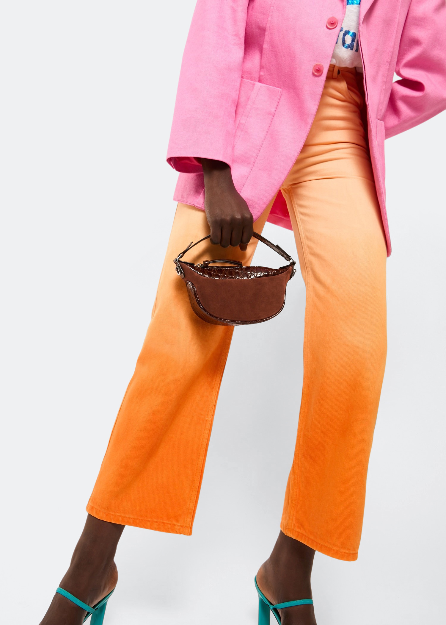

Mini Ami bag, Brown