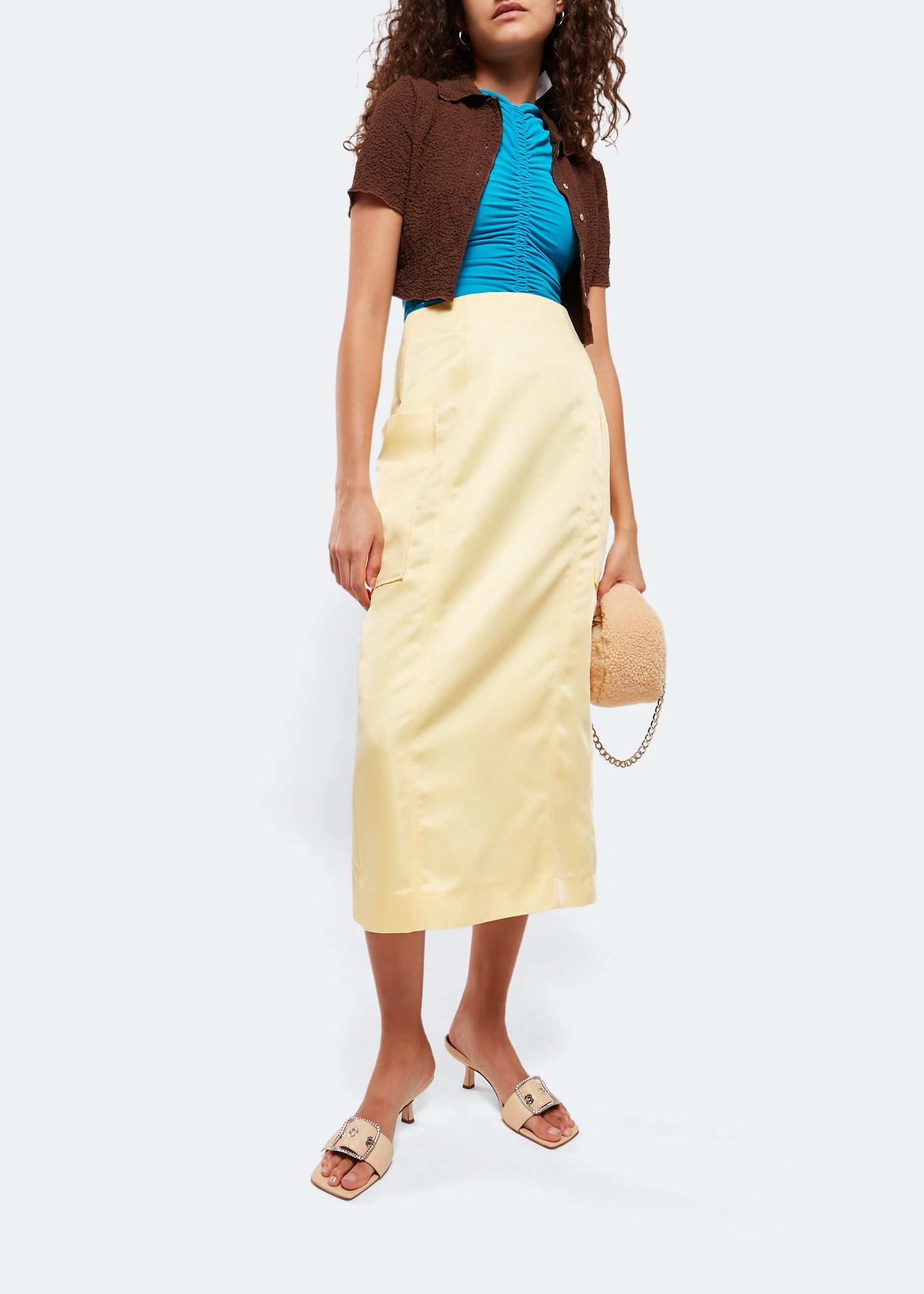 

Davina mules, Beige