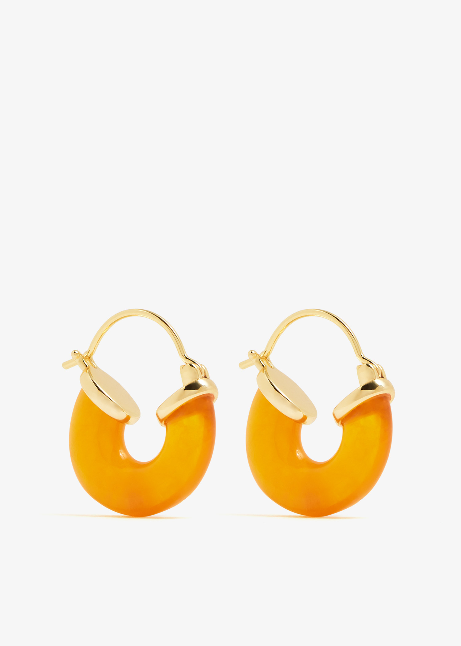 

Petit Swell hoops, Orange