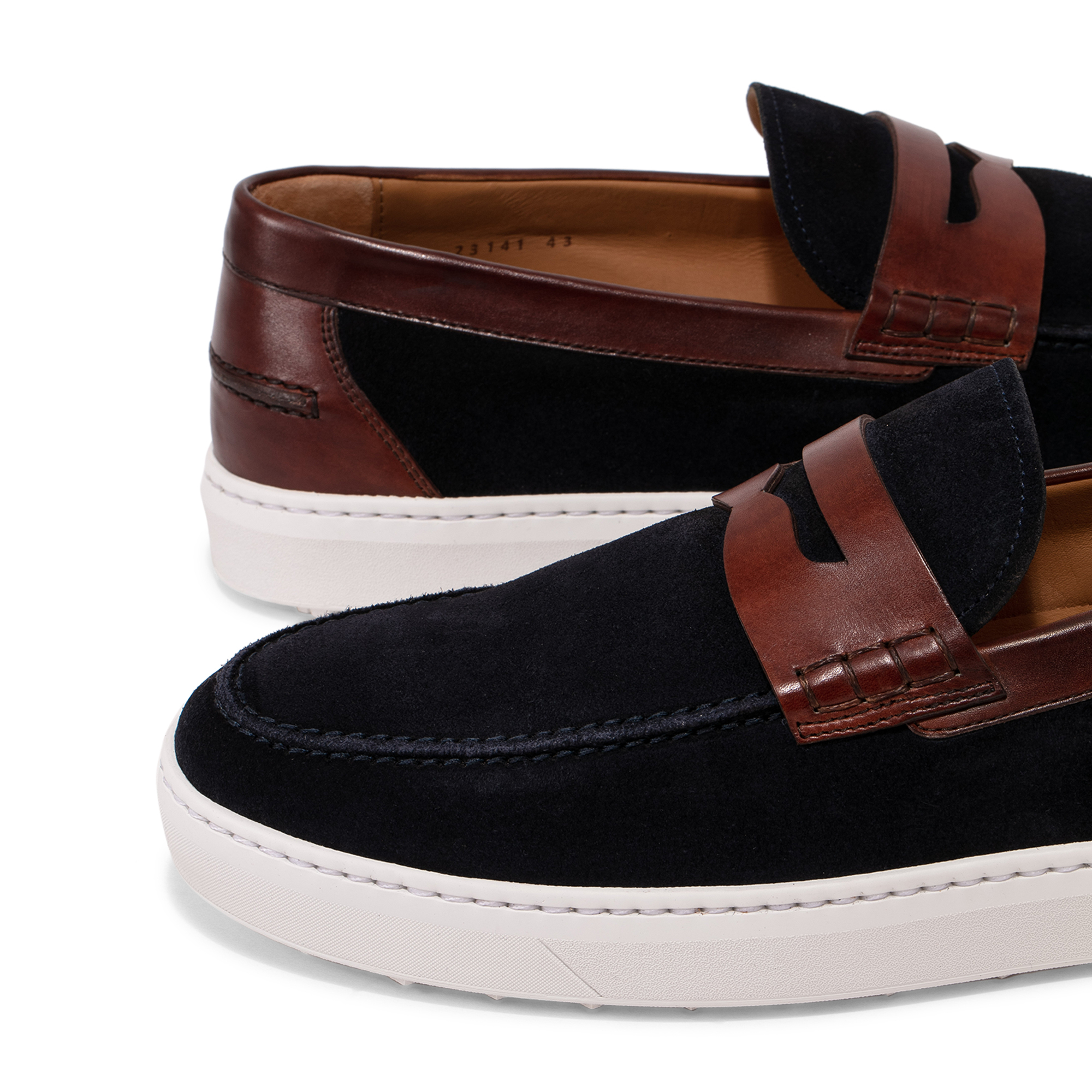 

Suede loafers, Blue