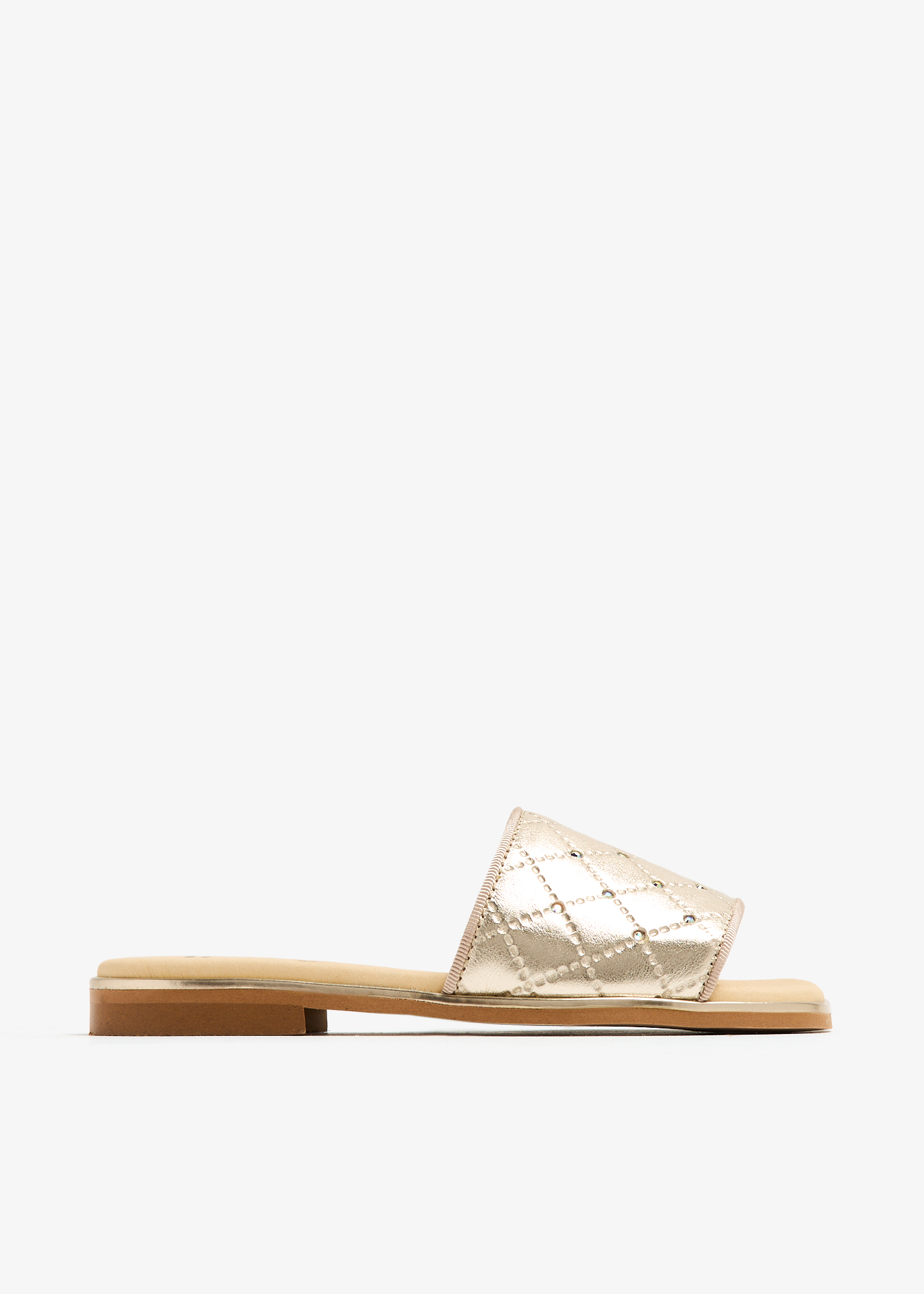 

Essential sandals, Gold