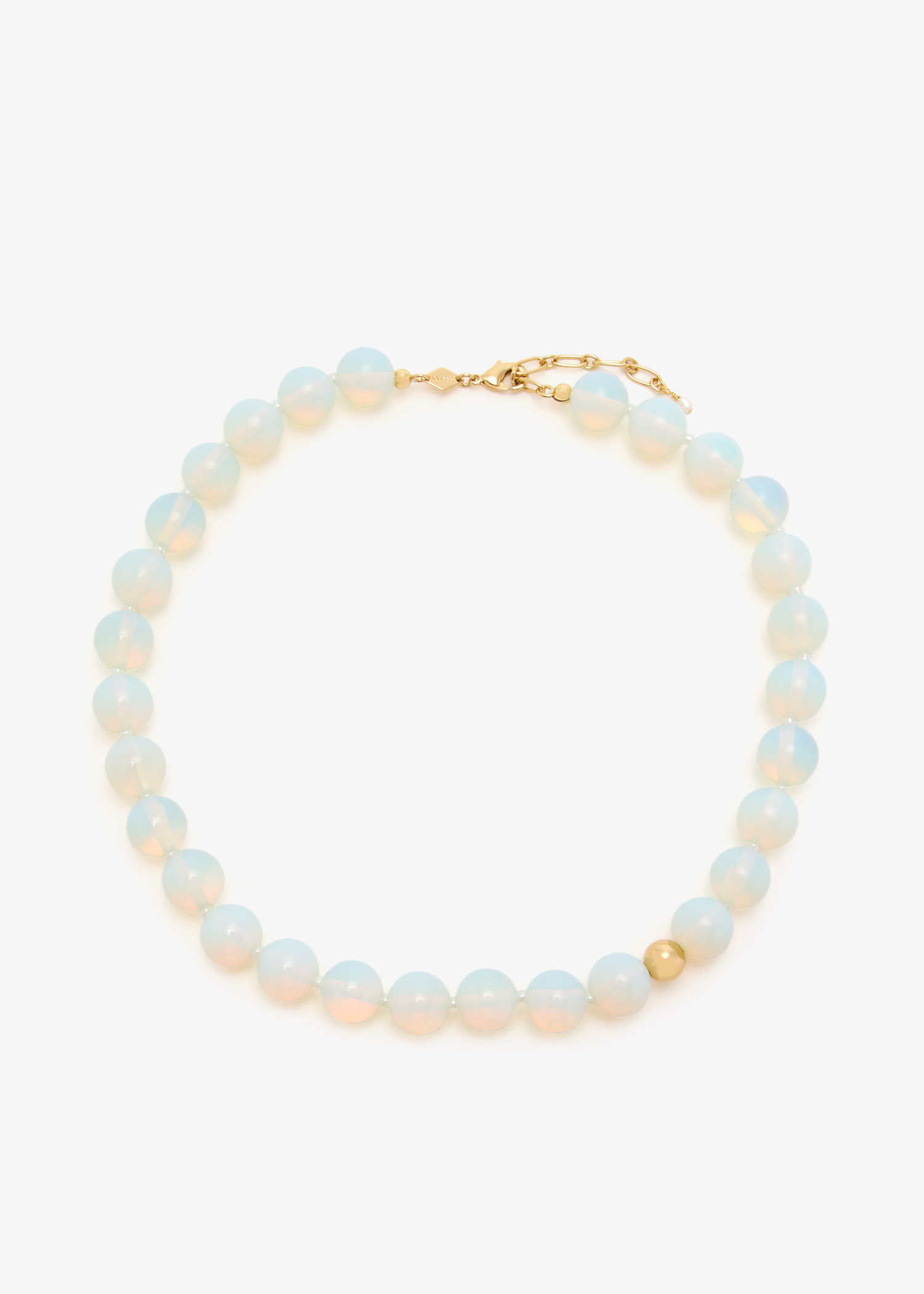 

Bubbles necklace, White