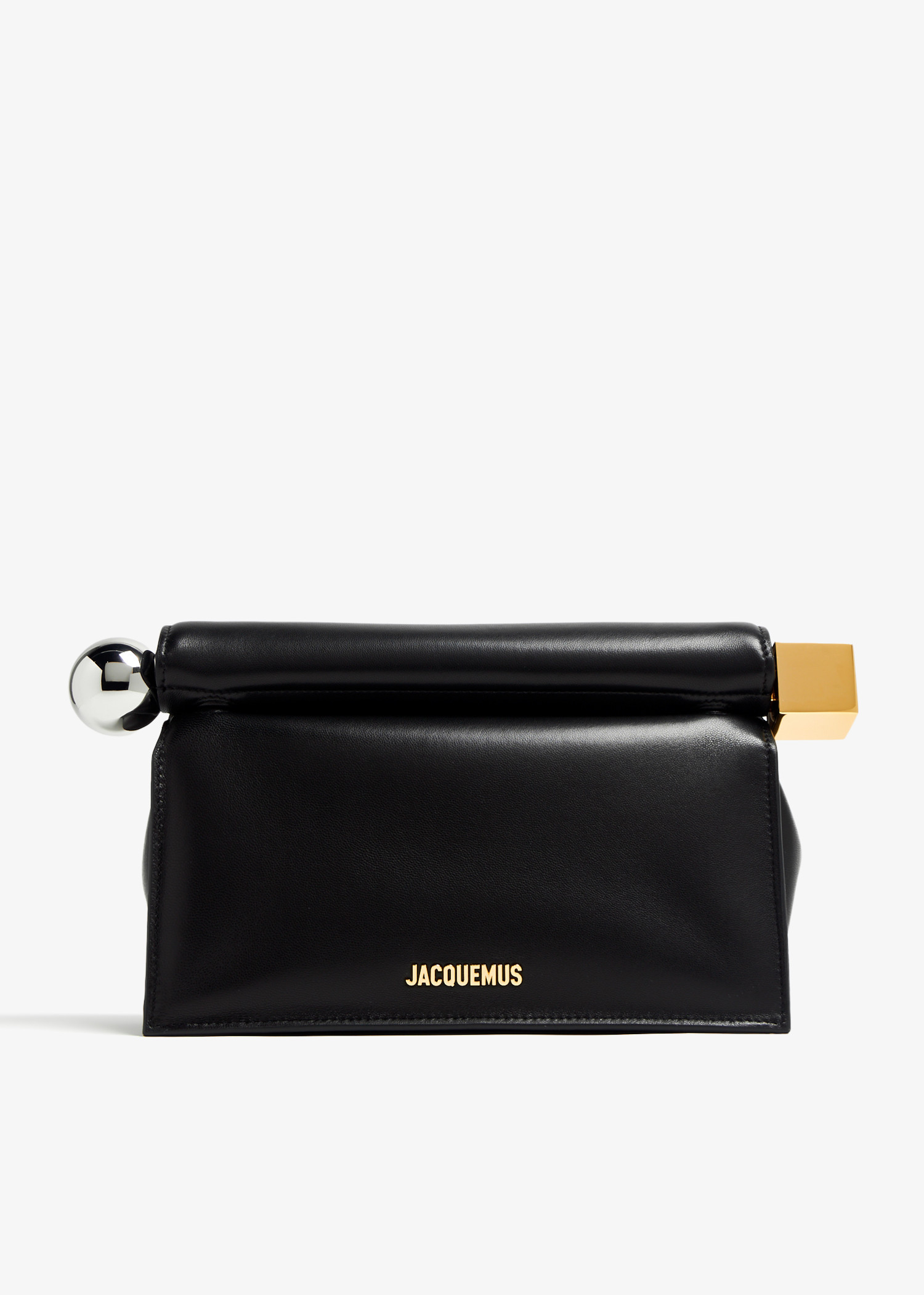 

La Pochette Rond Carré clutch, Black