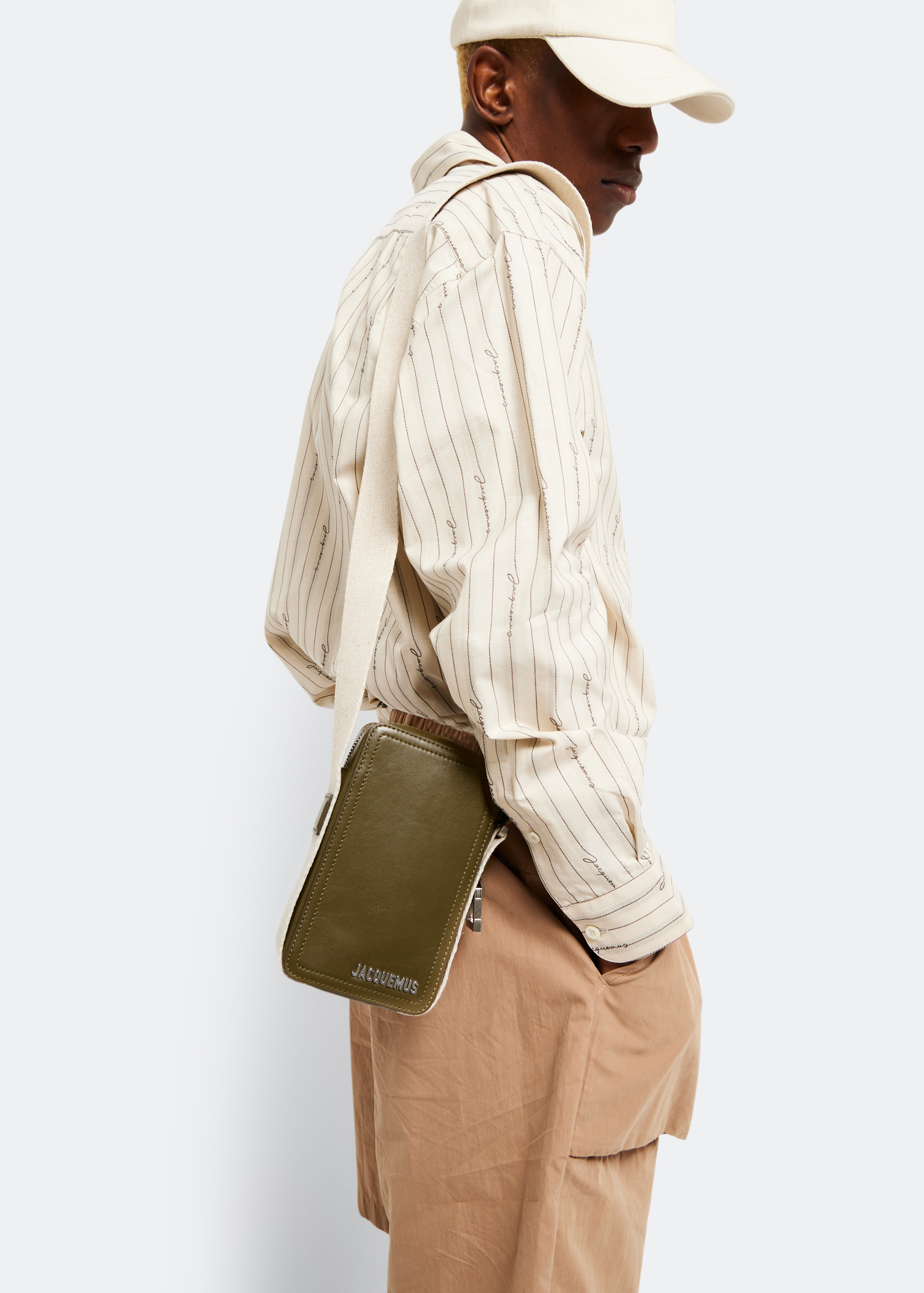 

Le Cuerda Vertical bag, Green